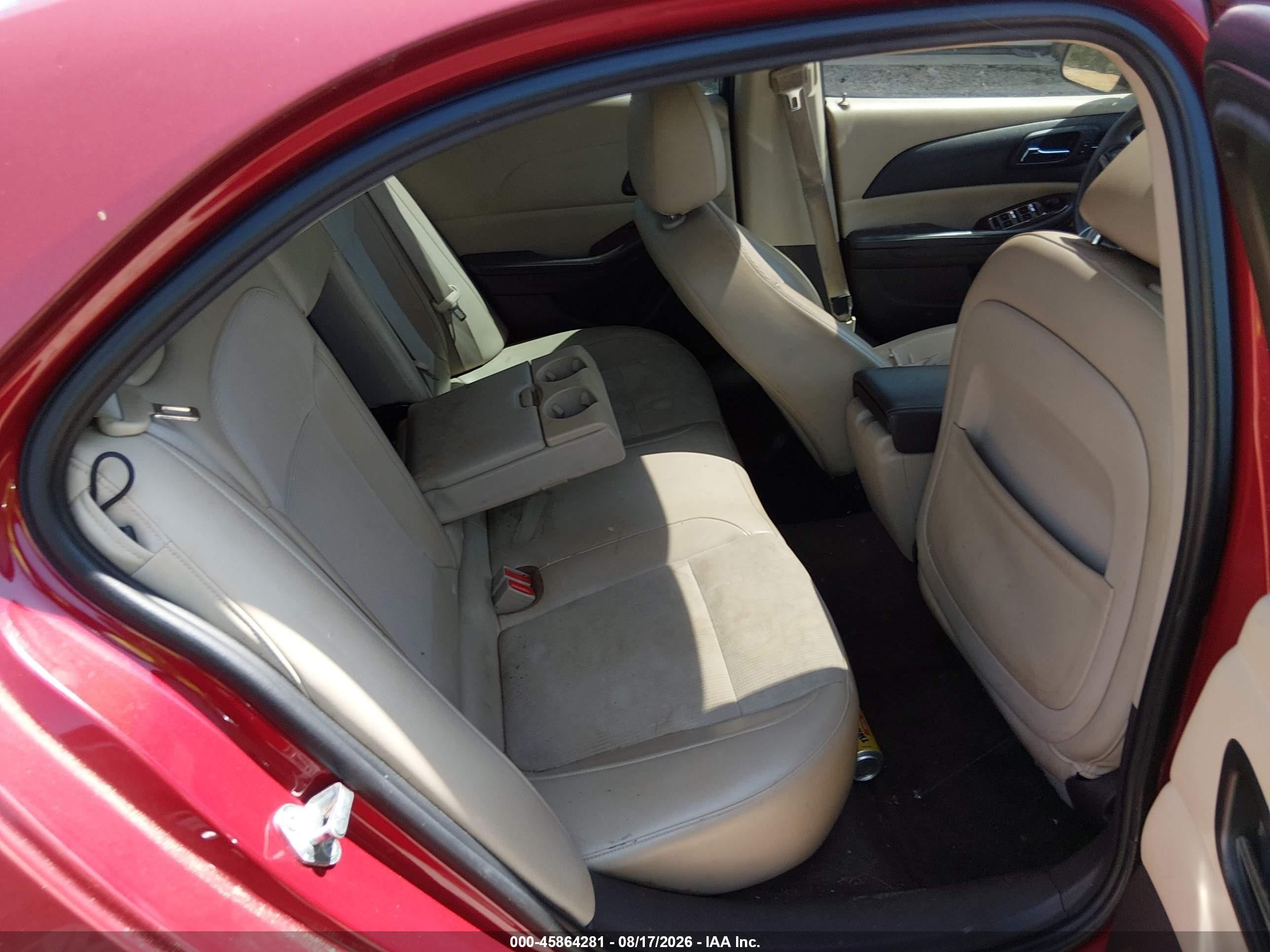 2013 Chevrolet Malibu Eco Красный vin: 1G11D5RR1DF107531