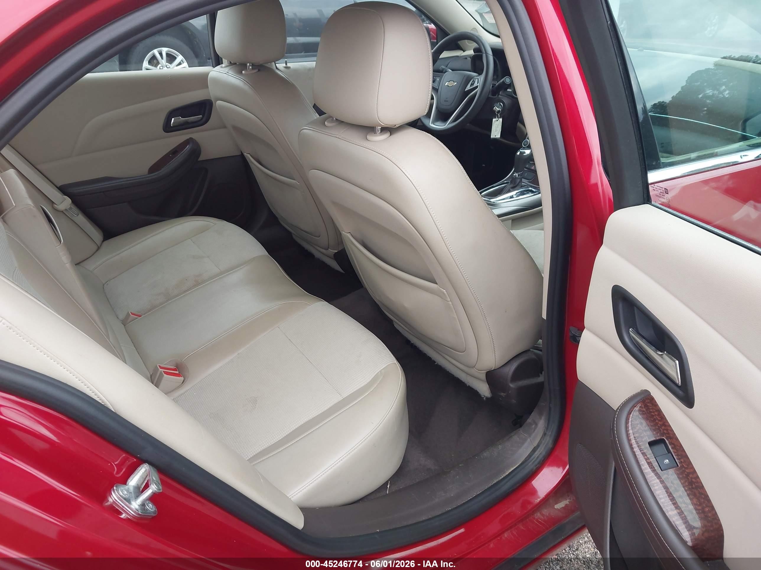 2013 Chevrolet Malibu Eco Red vin: 1G11D5RR1DF107884