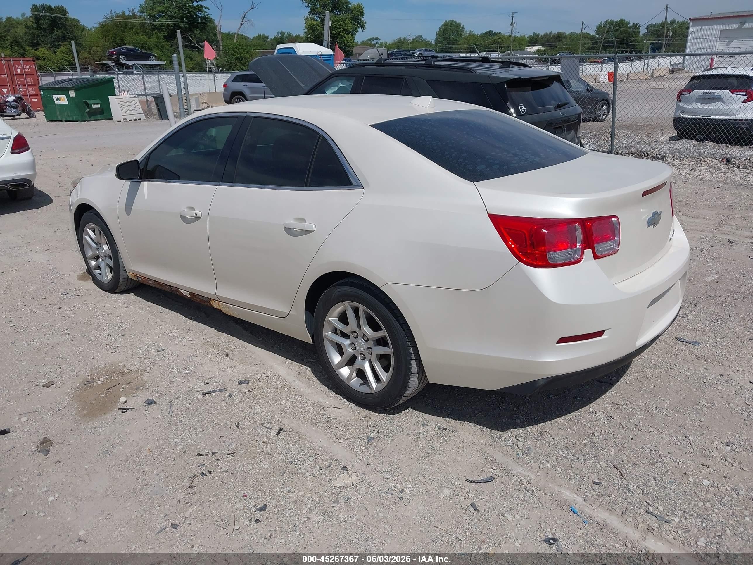 2013 Chevrolet Malibu Eco White vin: 1G11D5RR1DF109182