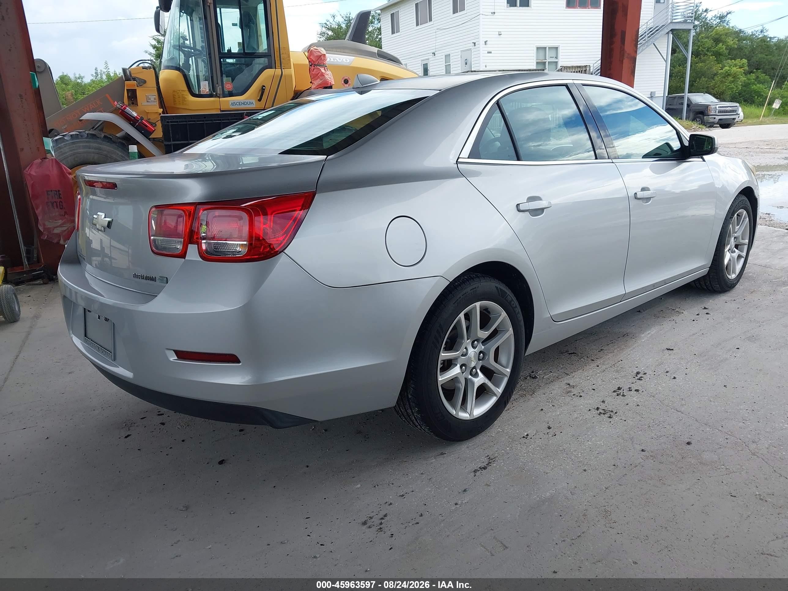 2013 Chevrolet Malibu Eco Silver vin: 1G11D5RR1DF115175