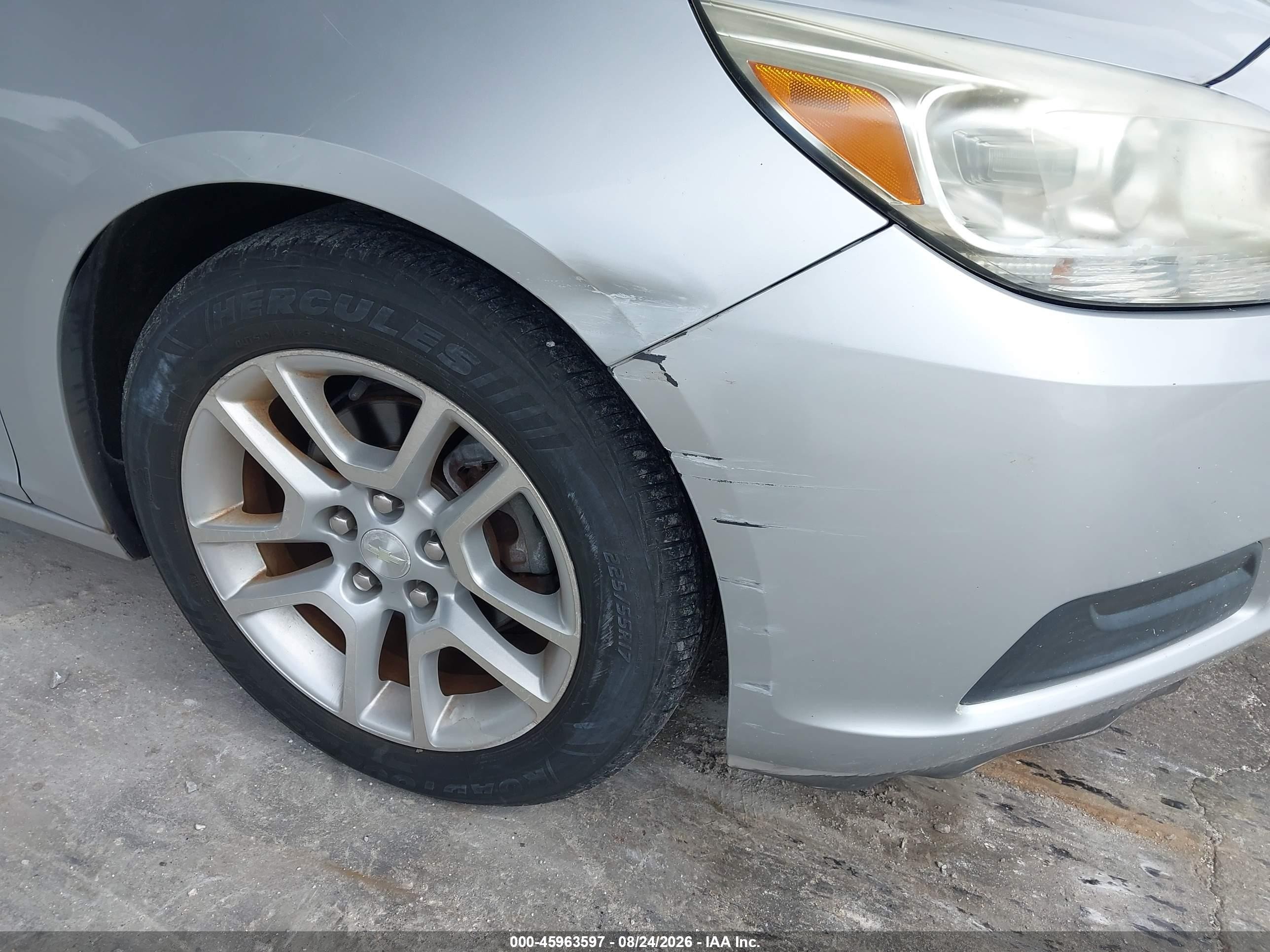 2013 Chevrolet Malibu Eco Silver vin: 1G11D5RR1DF115175