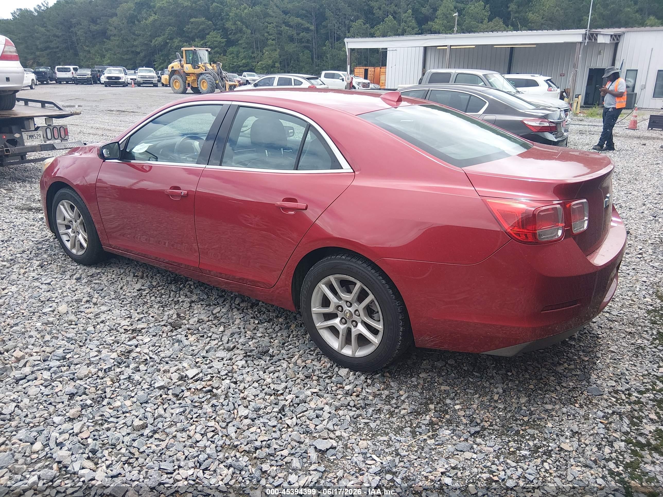 2013 Chevrolet Malibu Eco Red vin: 1G11D5RR1DF119355