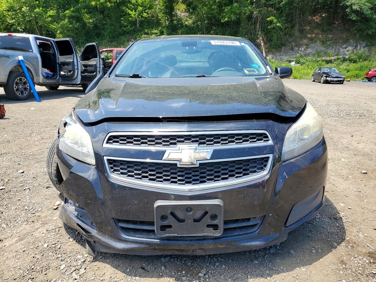 2013 Chevrolet Malibu 1lt Black vin: 1G11D5RR2DF106226