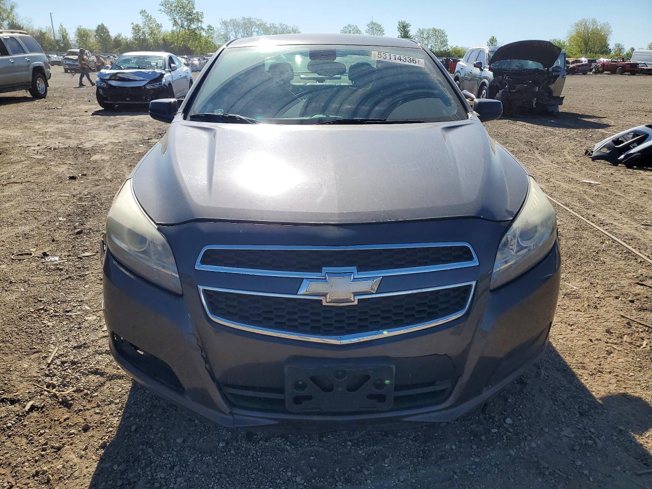 2013 Chevrolet Malibu 1lt Gray vin: 1G11D5RR3DF101889