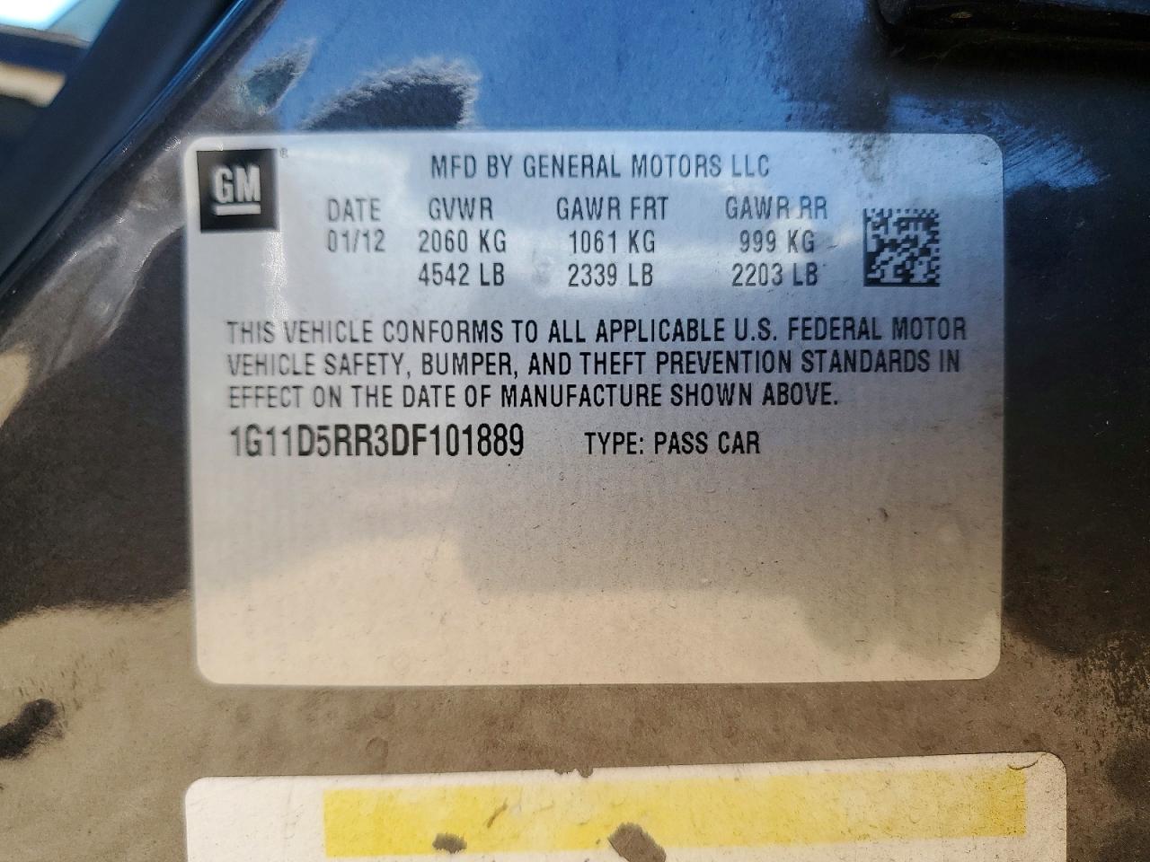 2013 Chevrolet Malibu 1lt Gray vin: 1G11D5RR3DF101889