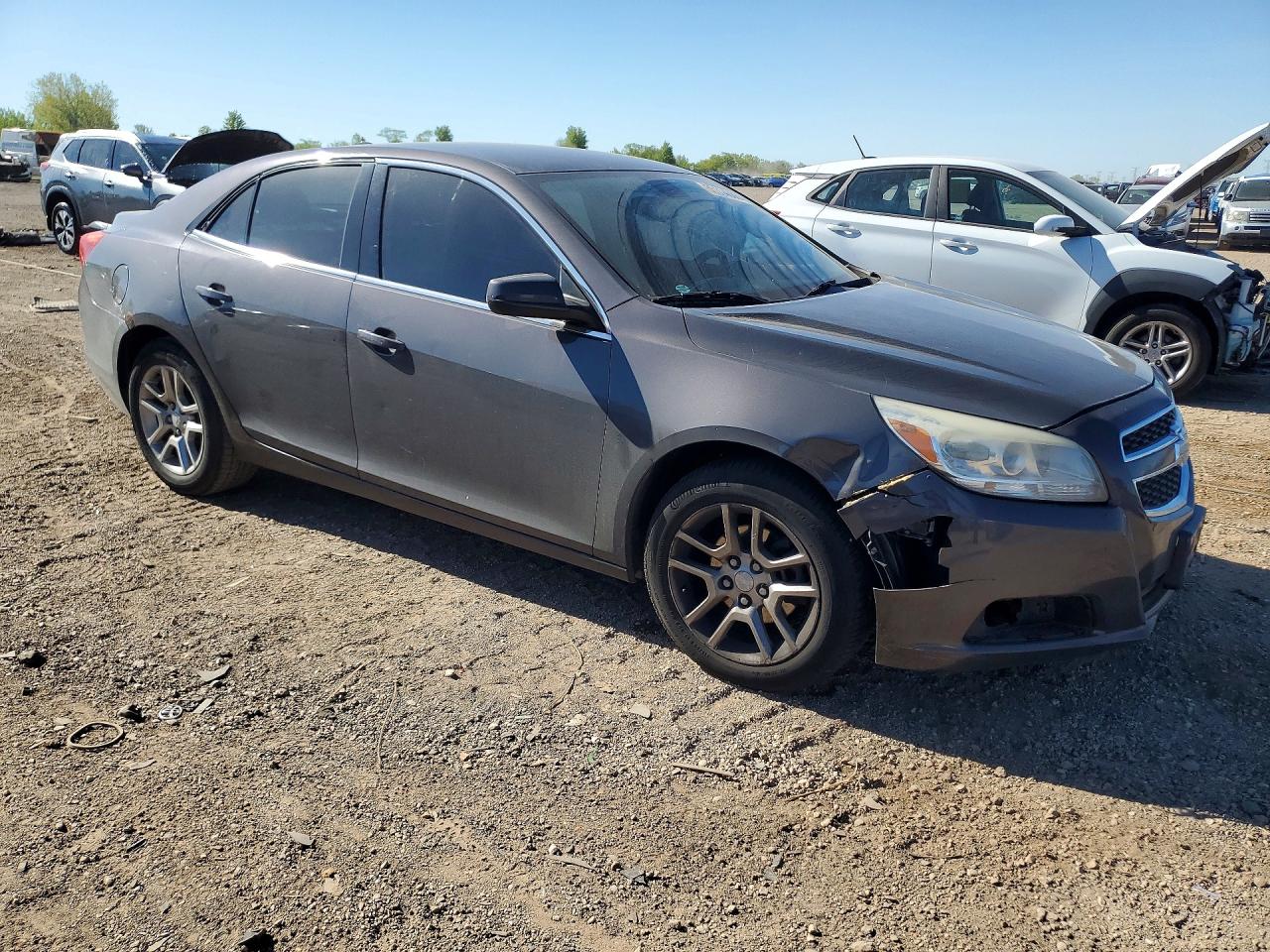 2013 Chevrolet Malibu 1lt Gray vin: 1G11D5RR3DF101889