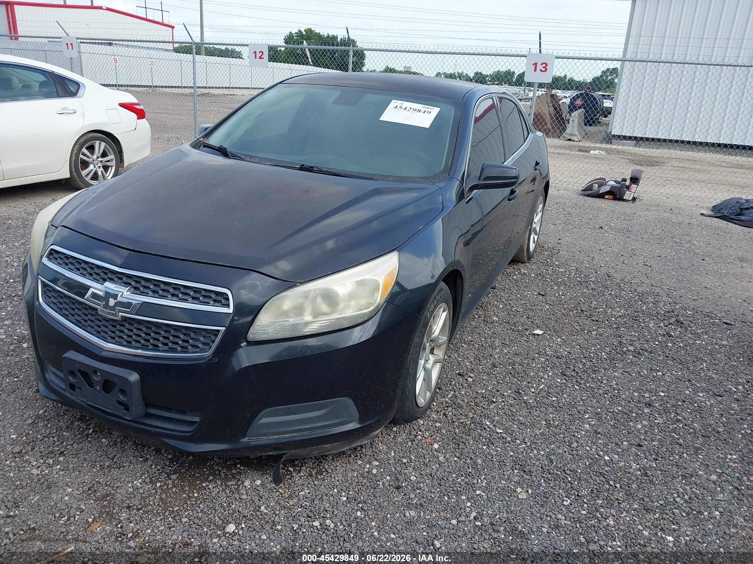 2013 Chevrolet Malibu Eco Black vin: 1G11D5RR3DF103173