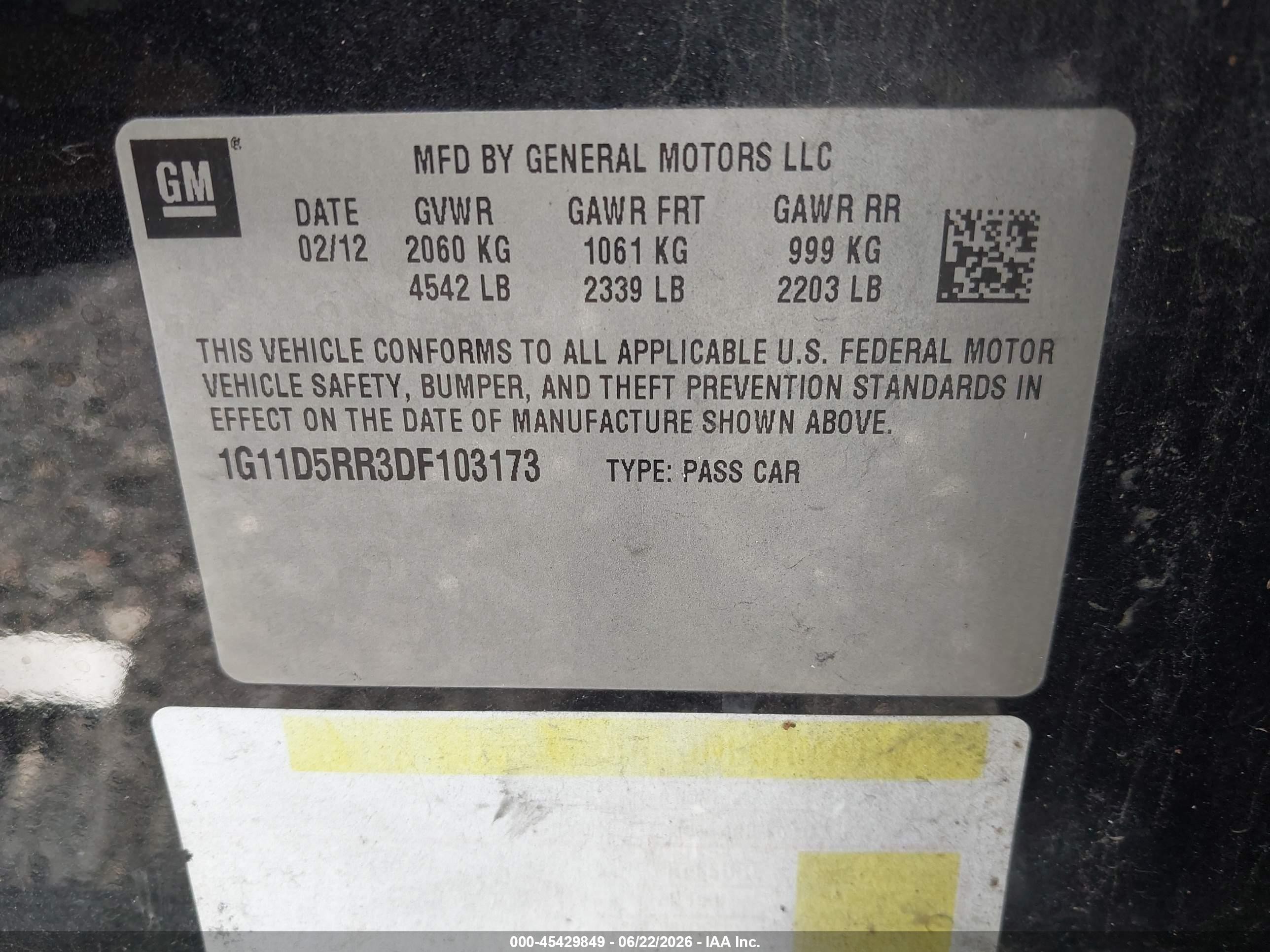 2013 Chevrolet Malibu Eco Black vin: 1G11D5RR3DF103173
