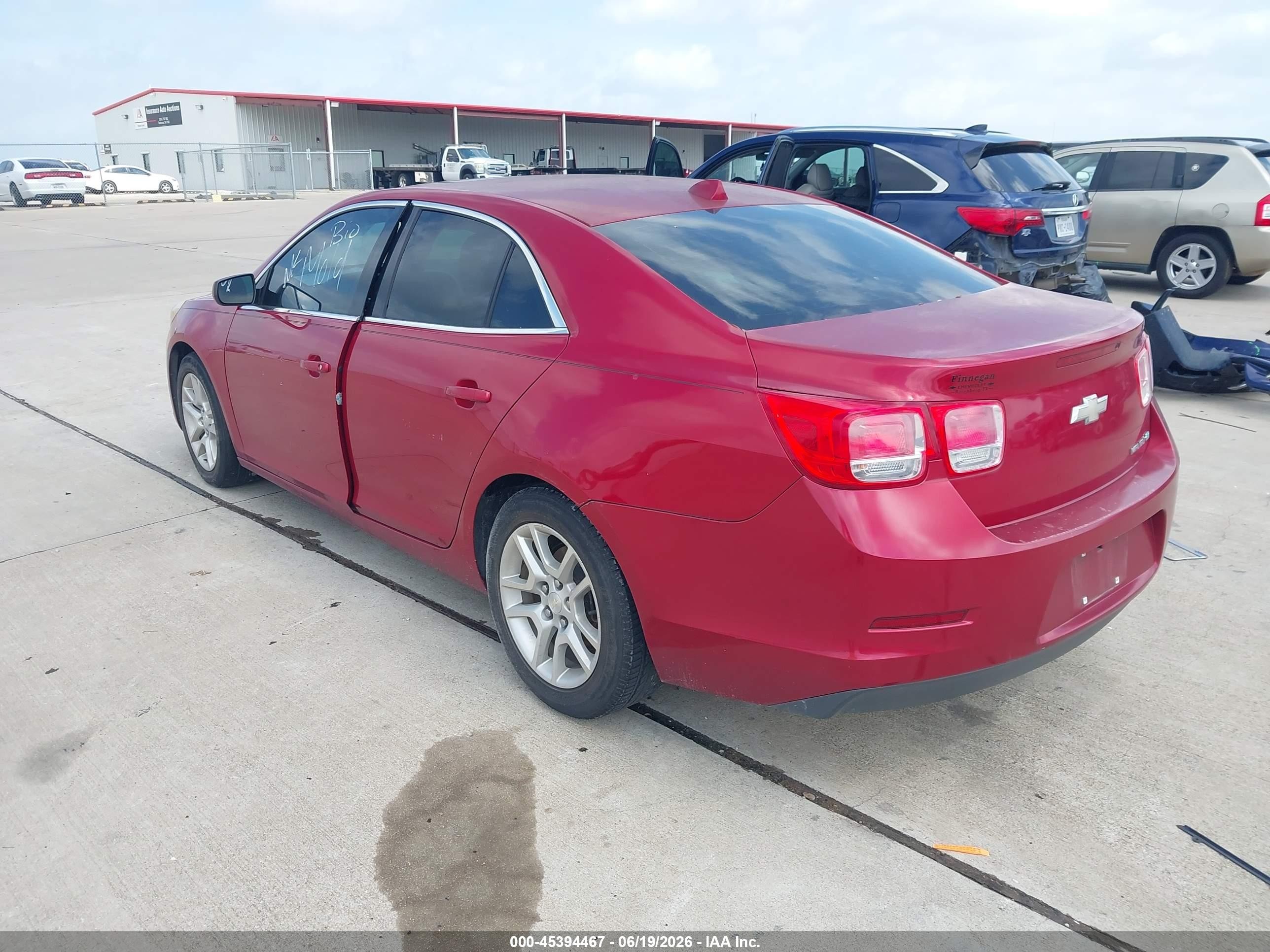 2013 Chevrolet Malibu Eco Бордовый vin: 1G11D5RR3DF113539