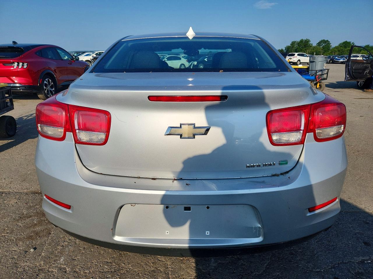 2013 Chevrolet Malibu 1lt Silver vin: 1G11D5RR4DF101030