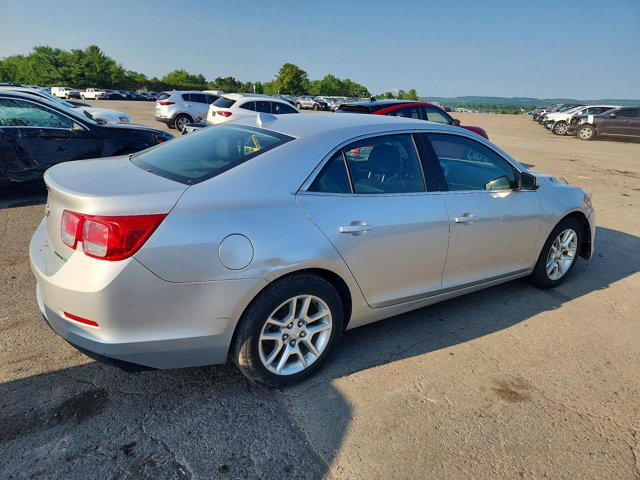 2013 Chevrolet Malibu 1lt Silver vin: 1G11D5RR4DF101030
