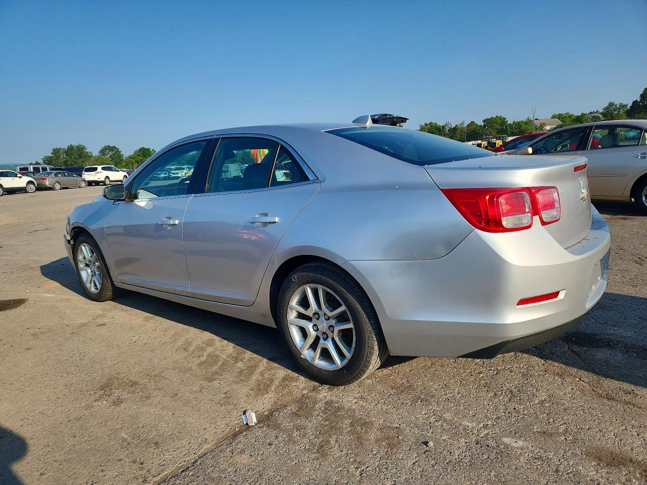 2013 Chevrolet Malibu 1lt Silver vin: 1G11D5RR4DF101030