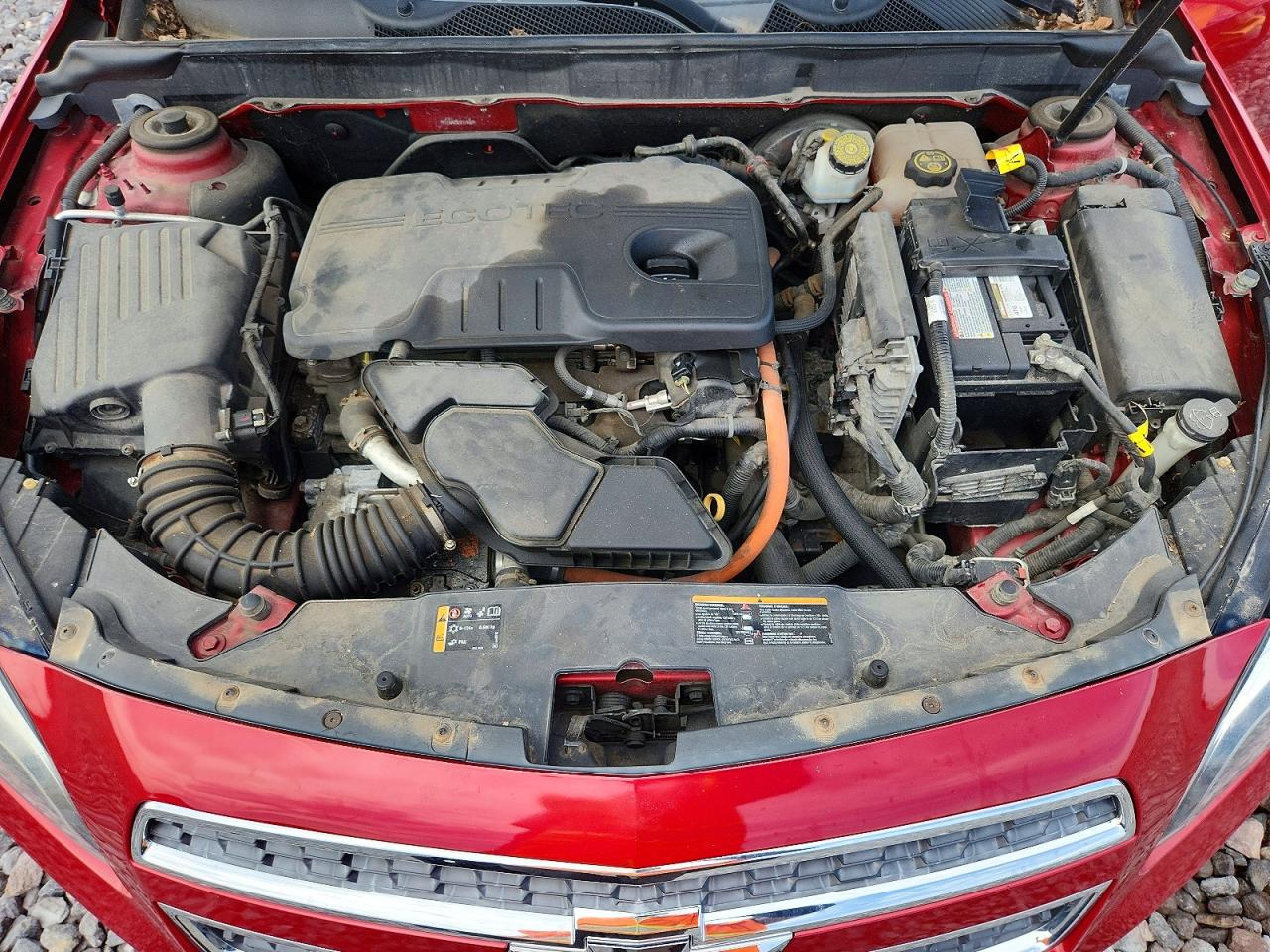 2013 Chevrolet Malibu 1lt Red vin: 1G11D5RR4DF111962