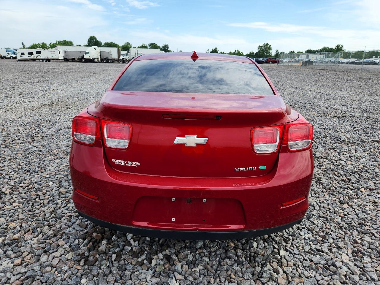 2013 Chevrolet Malibu 1lt Red vin: 1G11D5RR4DF111962