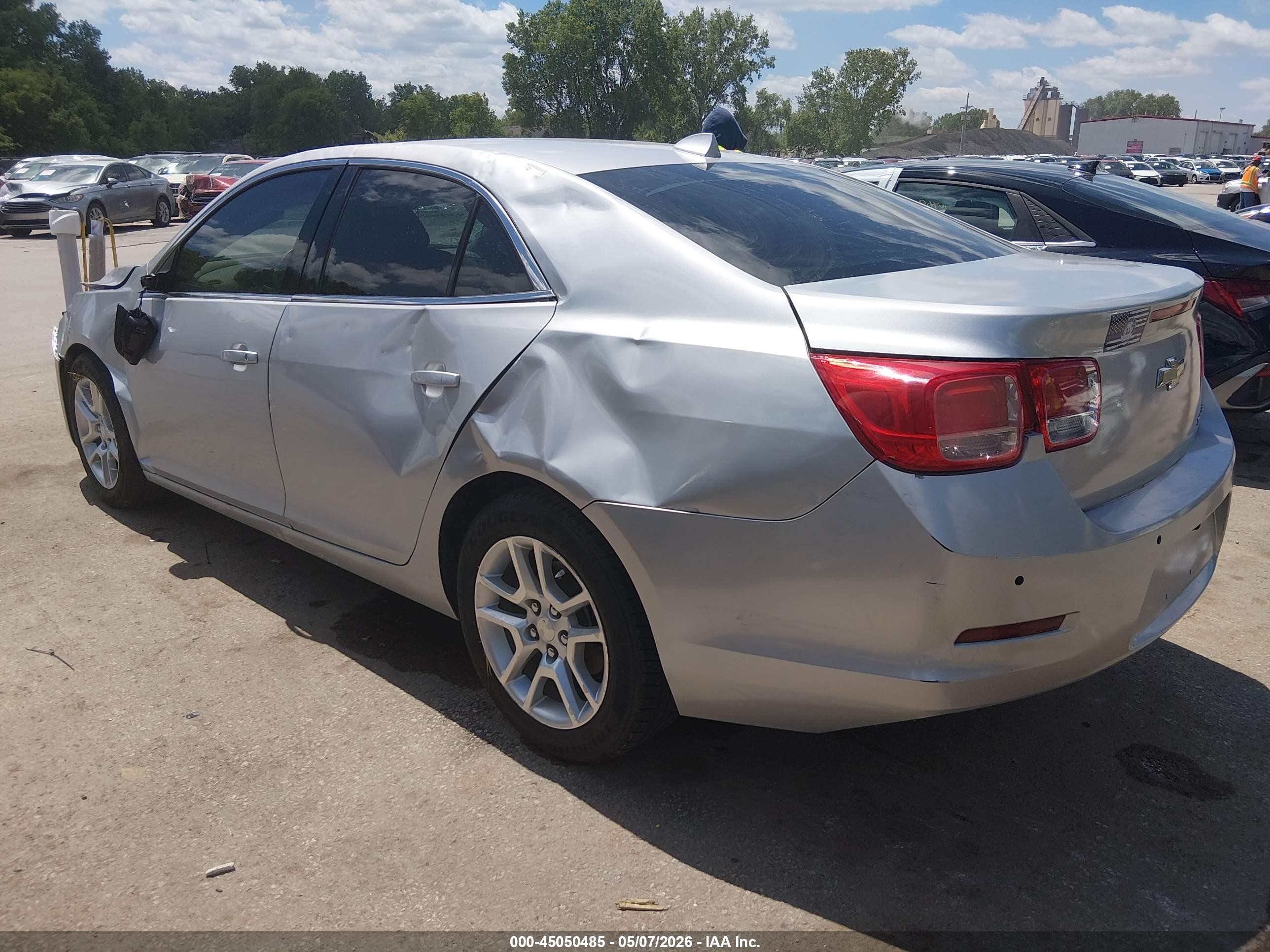 2013 Chevrolet Malibu Eco Silver vin: 1G11D5RR4DF121715