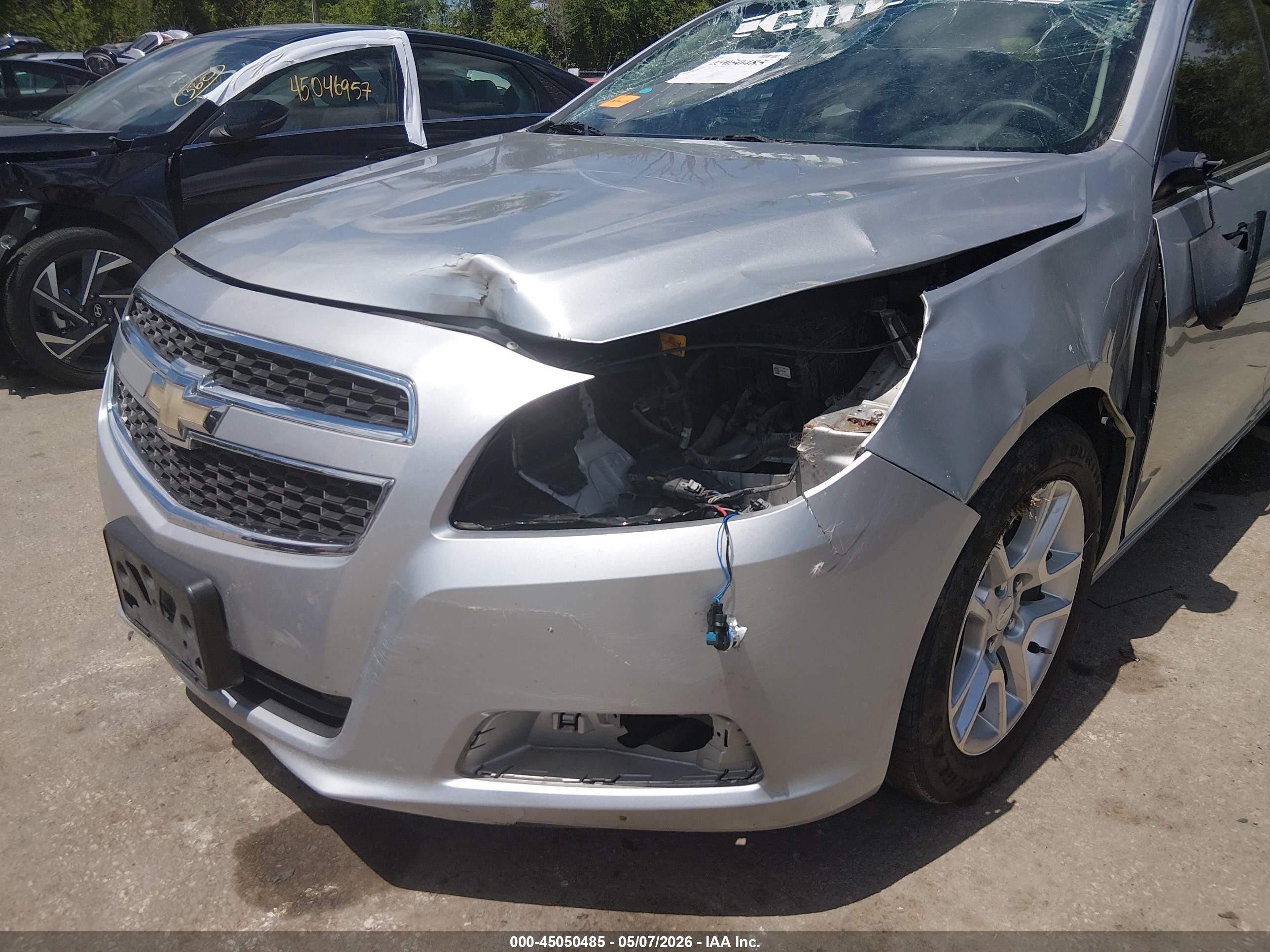2013 Chevrolet Malibu Eco Silver vin: 1G11D5RR4DF121715