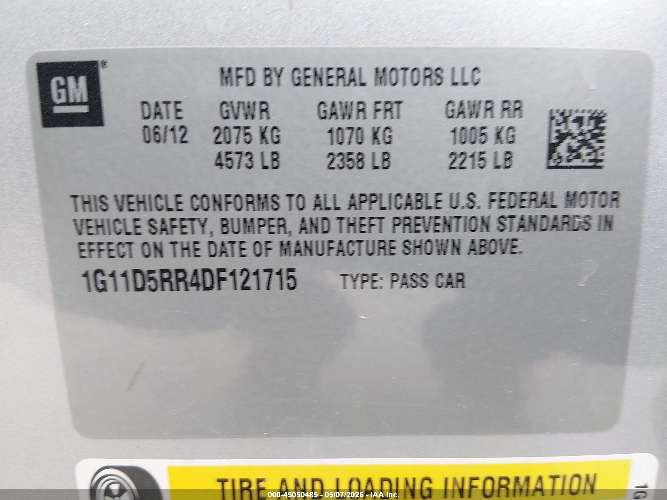 2013 Chevrolet Malibu Eco Silver vin: 1G11D5RR4DF121715