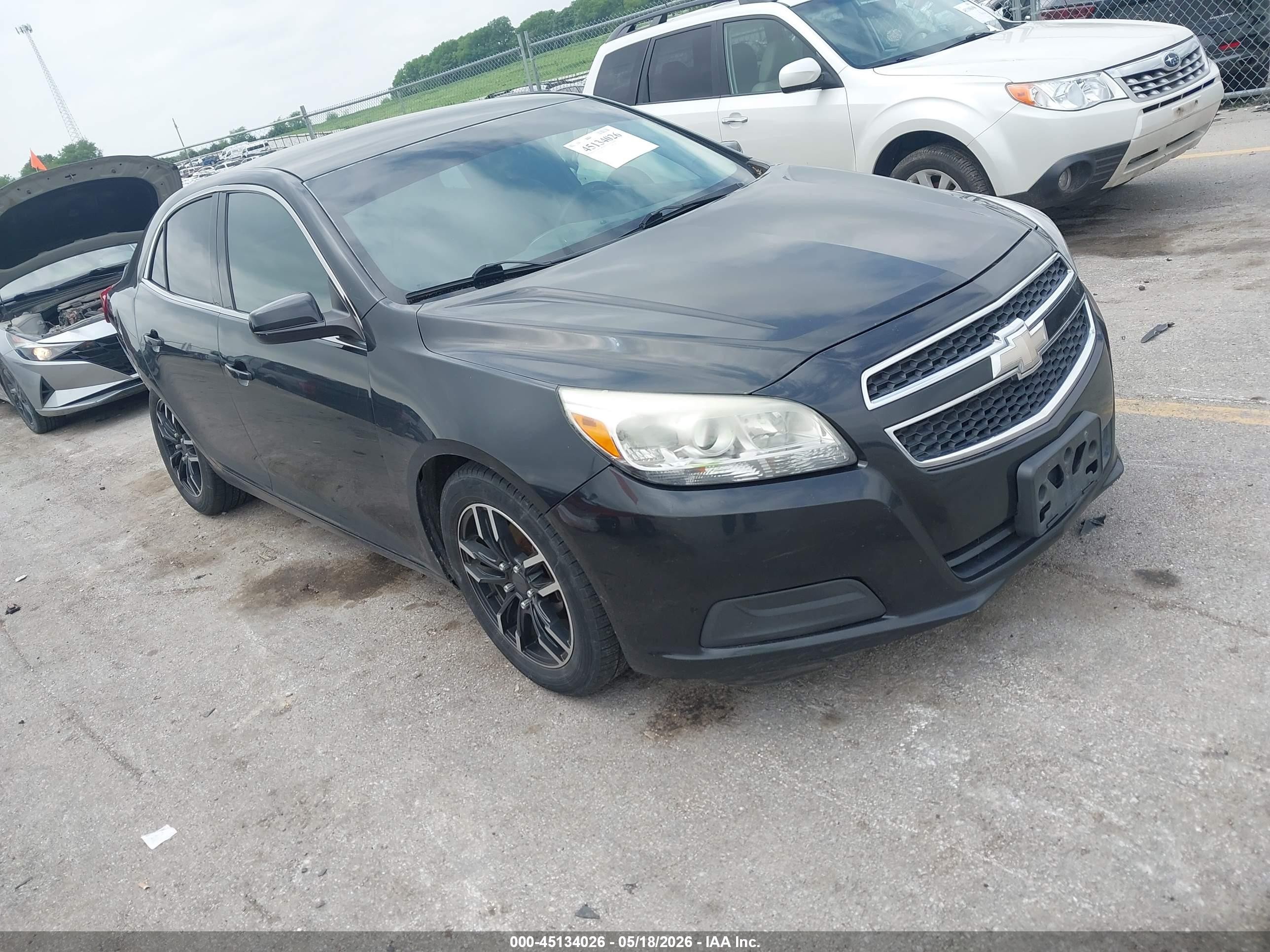 2013 Chevrolet Malibu Eco Black vin: 1G11D5RR5DF105197