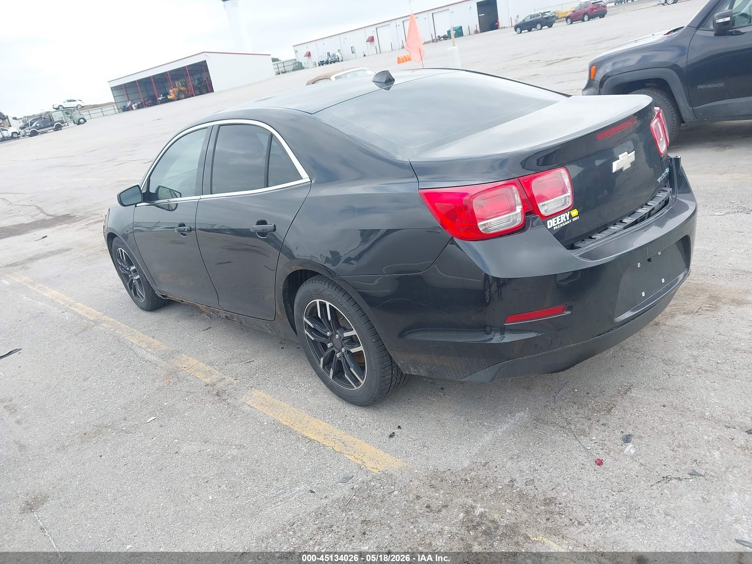 2013 Chevrolet Malibu Eco Black vin: 1G11D5RR5DF105197