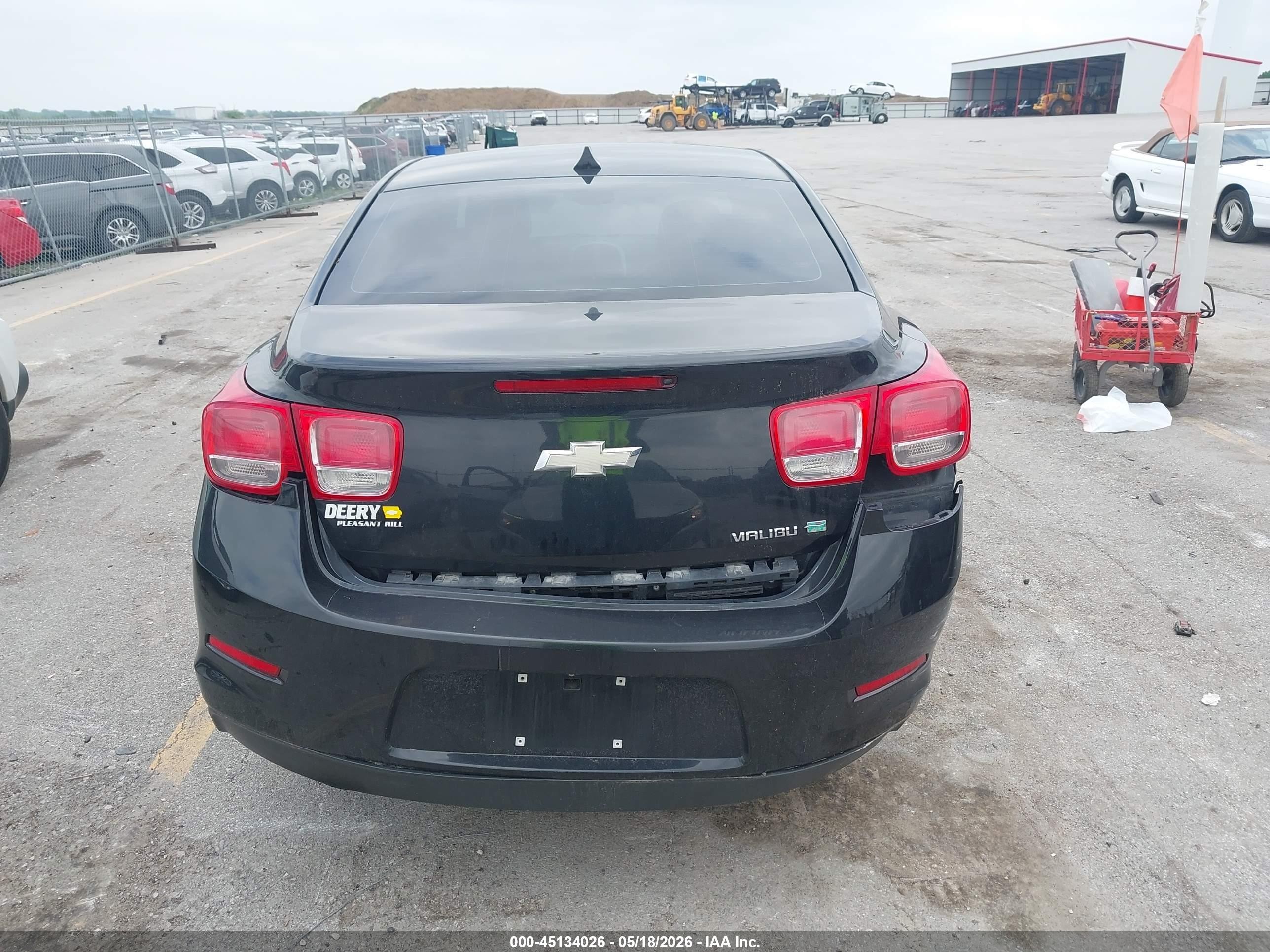 2013 Chevrolet Malibu Eco Black vin: 1G11D5RR5DF105197