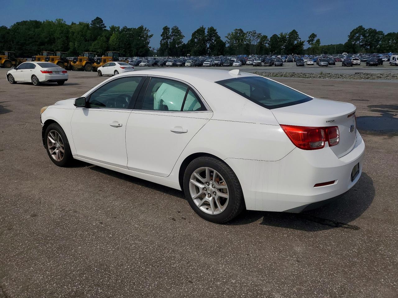 2013 Chevrolet Malibu 1lt White vin: 1G11D5RR5DF108021