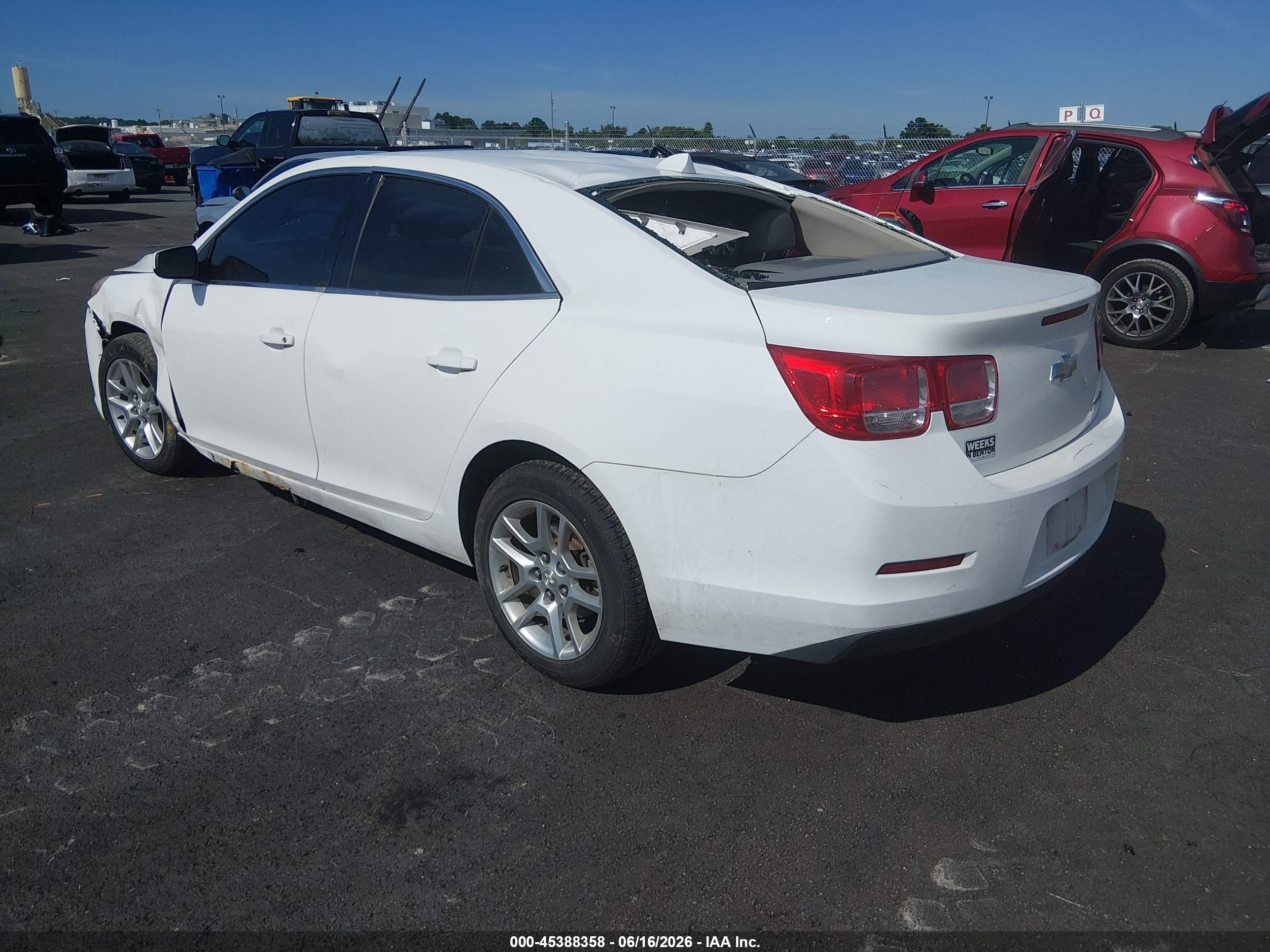 2013 Chevrolet Malibu Eco White vin: 1G11D5RR7DF100258