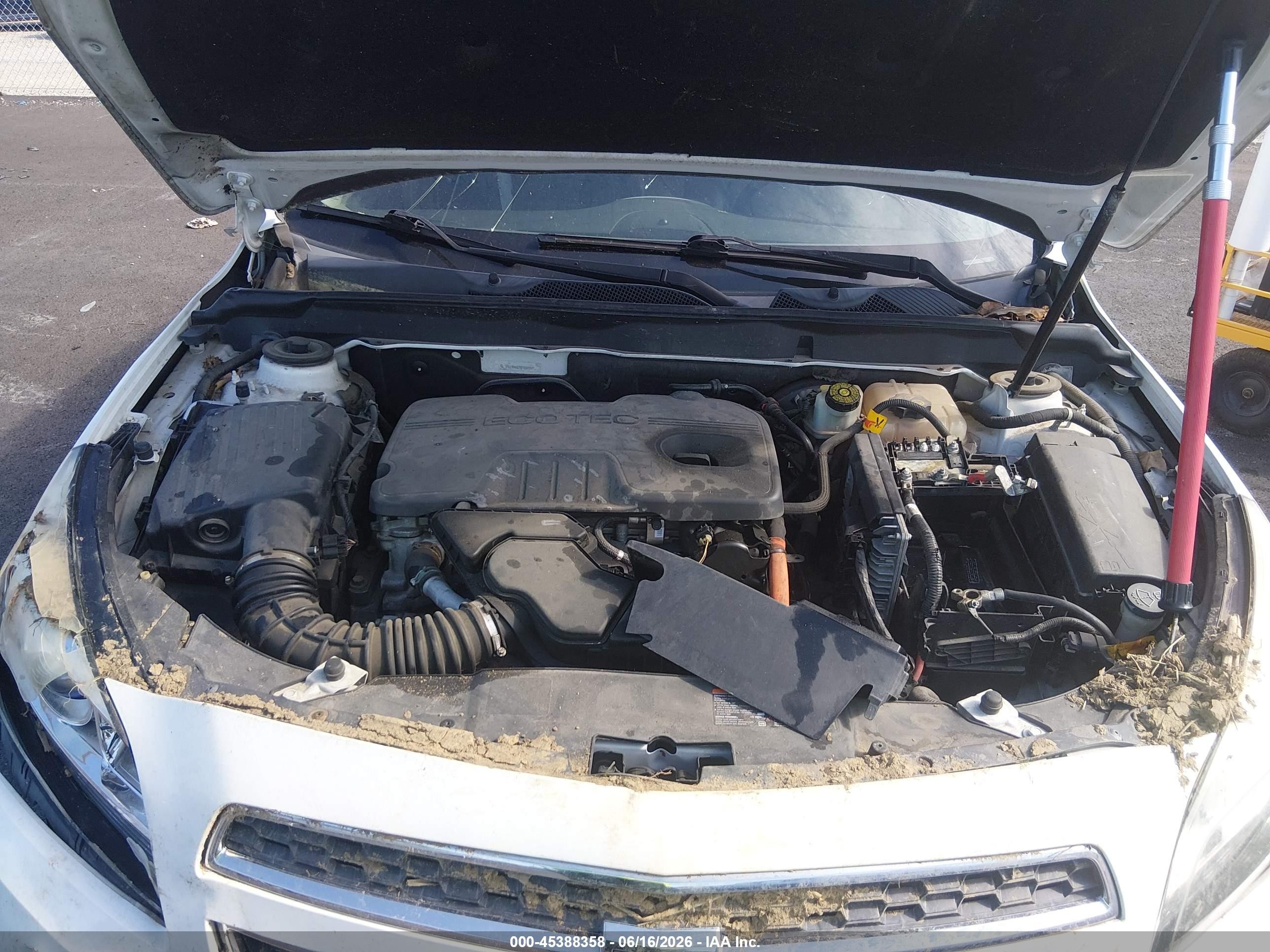 2013 Chevrolet Malibu Eco White vin: 1G11D5RR7DF100258