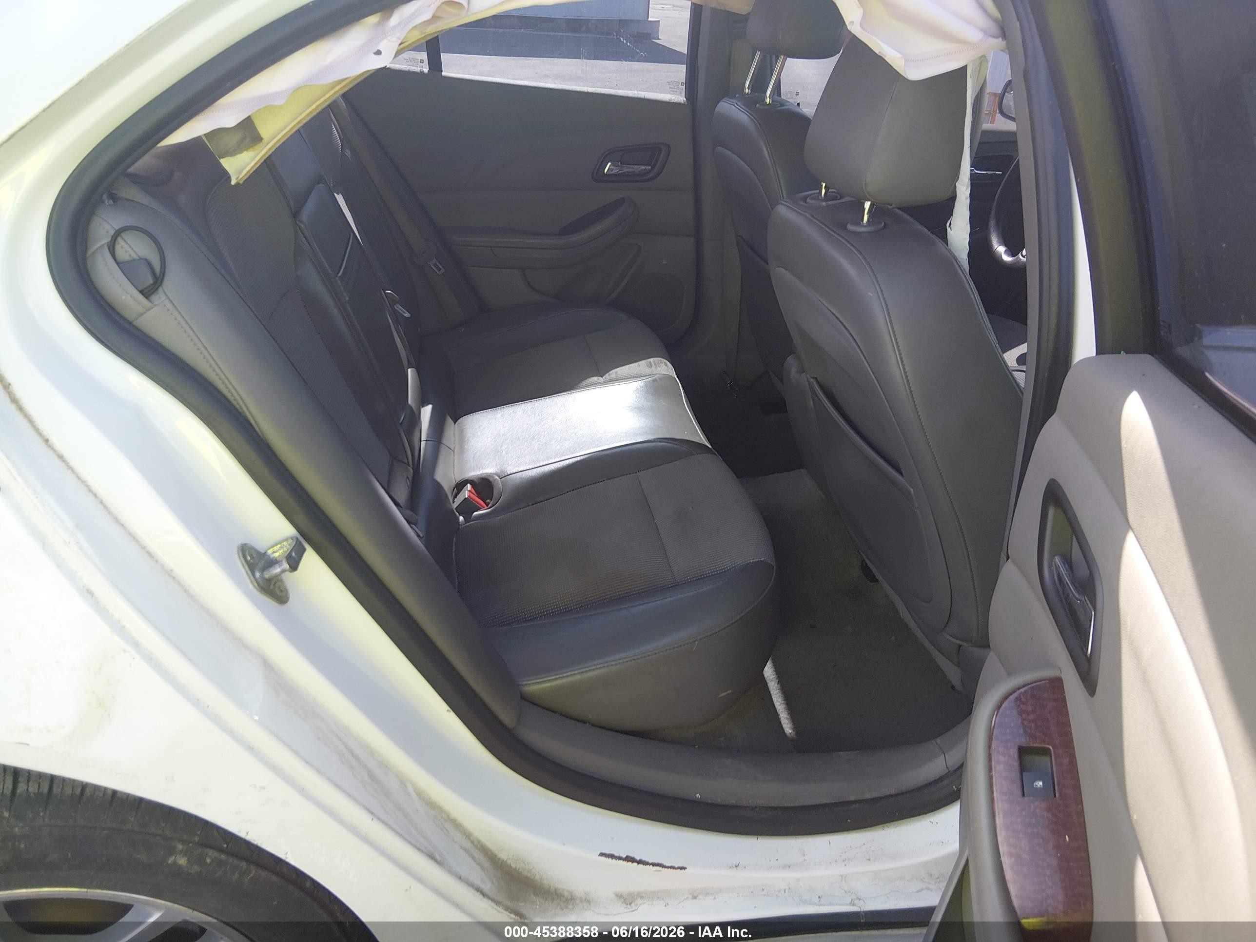 2013 Chevrolet Malibu Eco White vin: 1G11D5RR7DF100258