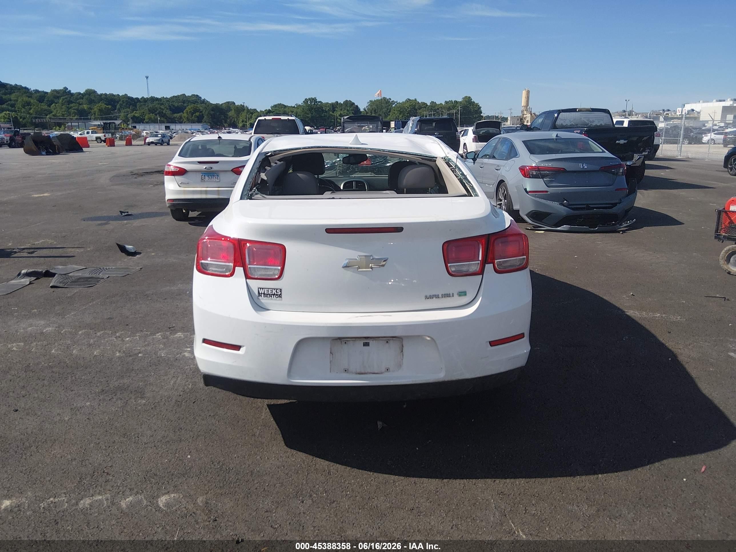 2013 Chevrolet Malibu Eco White vin: 1G11D5RR7DF100258
