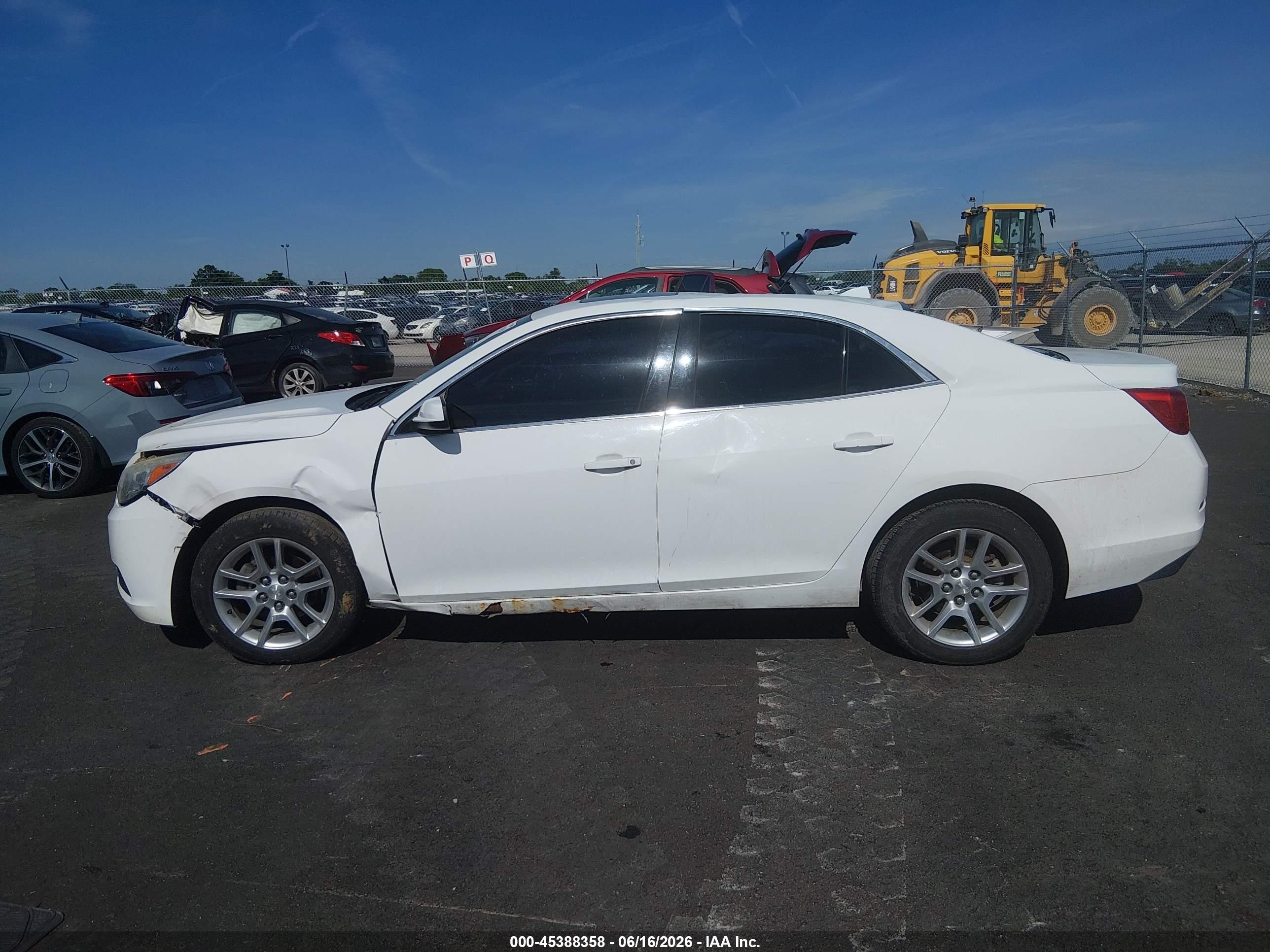 2013 Chevrolet Malibu Eco White vin: 1G11D5RR7DF100258