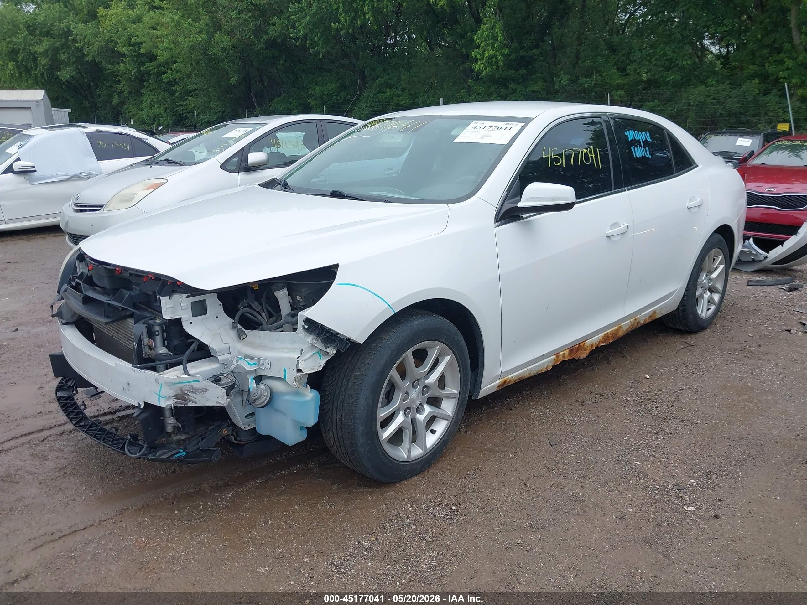 2013 Chevrolet Malibu Eco White vin: 1G11D5RR7DF104794