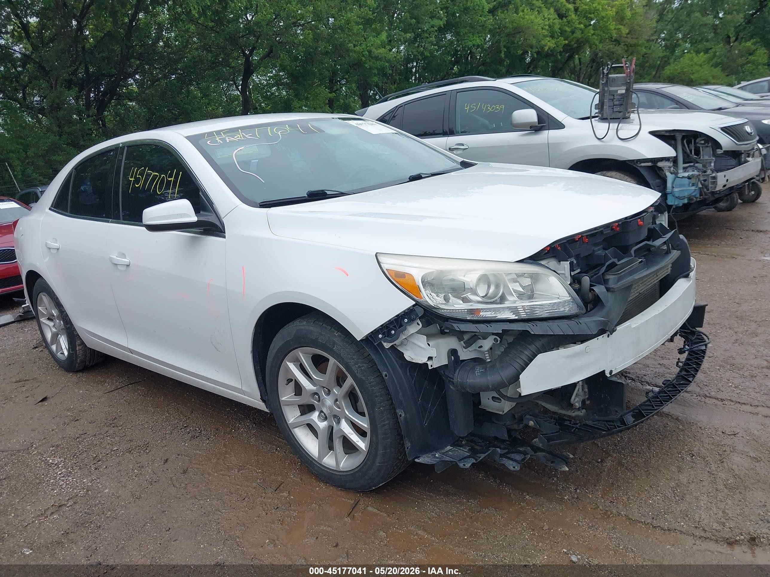 2013 Chevrolet Malibu Eco White vin: 1G11D5RR7DF104794