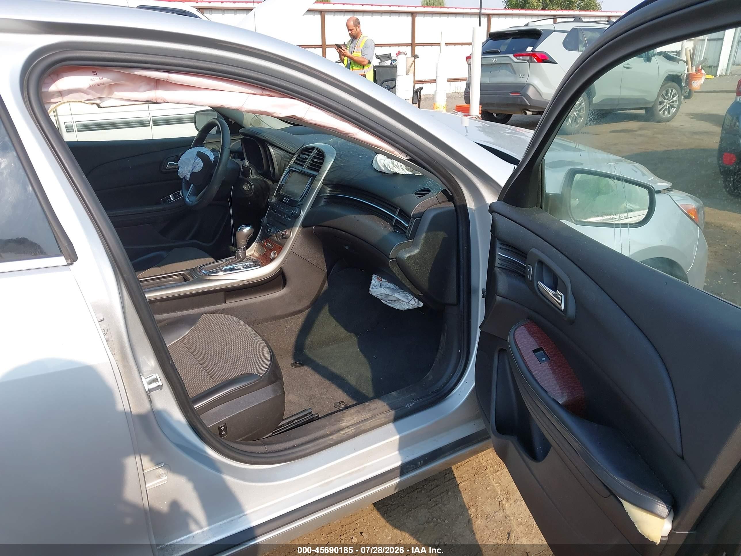 2013 Chevrolet Malibu Eco Silver vin: 1G11D5RR7DF105878