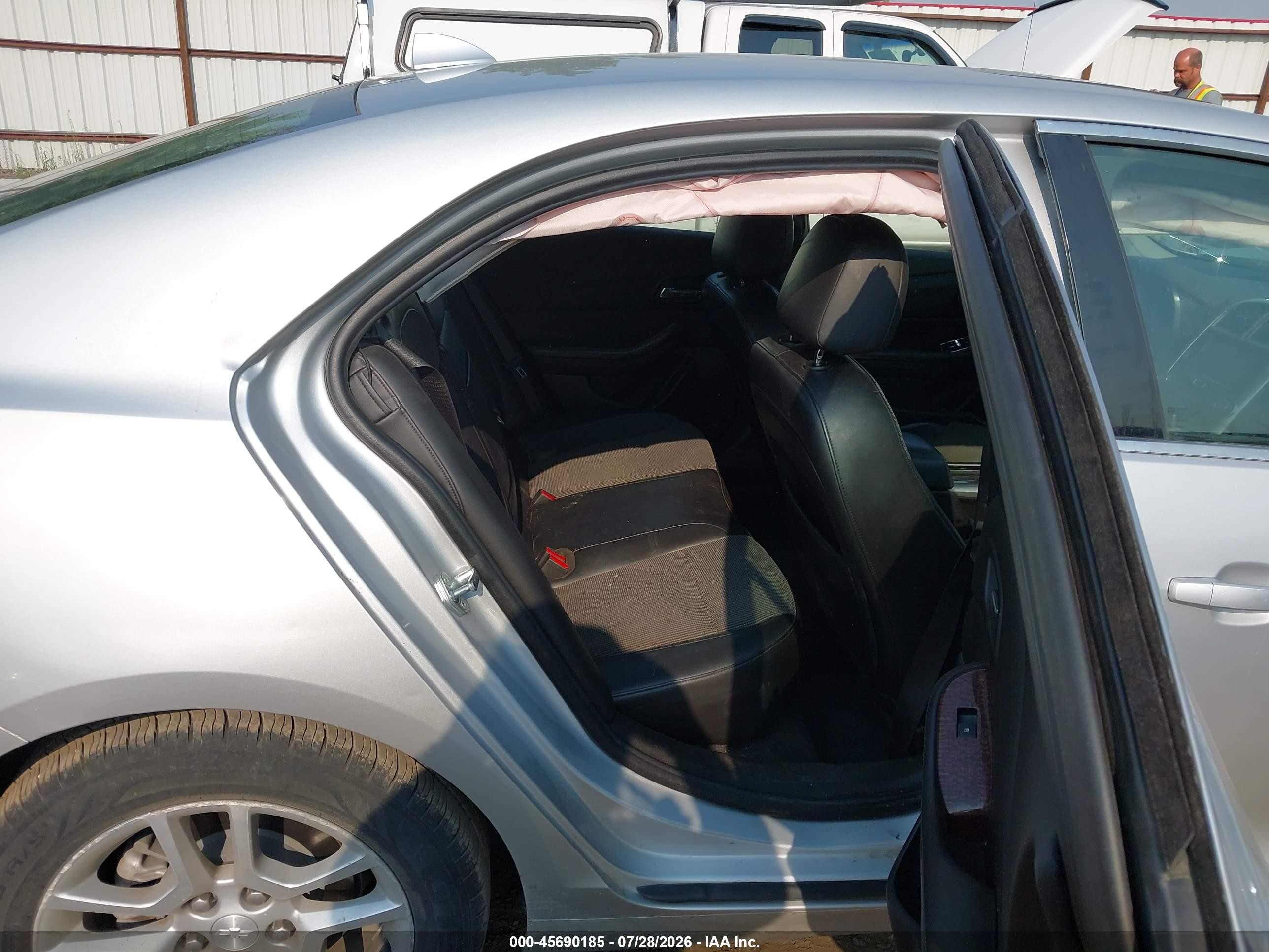 2013 Chevrolet Malibu Eco Silver vin: 1G11D5RR7DF105878