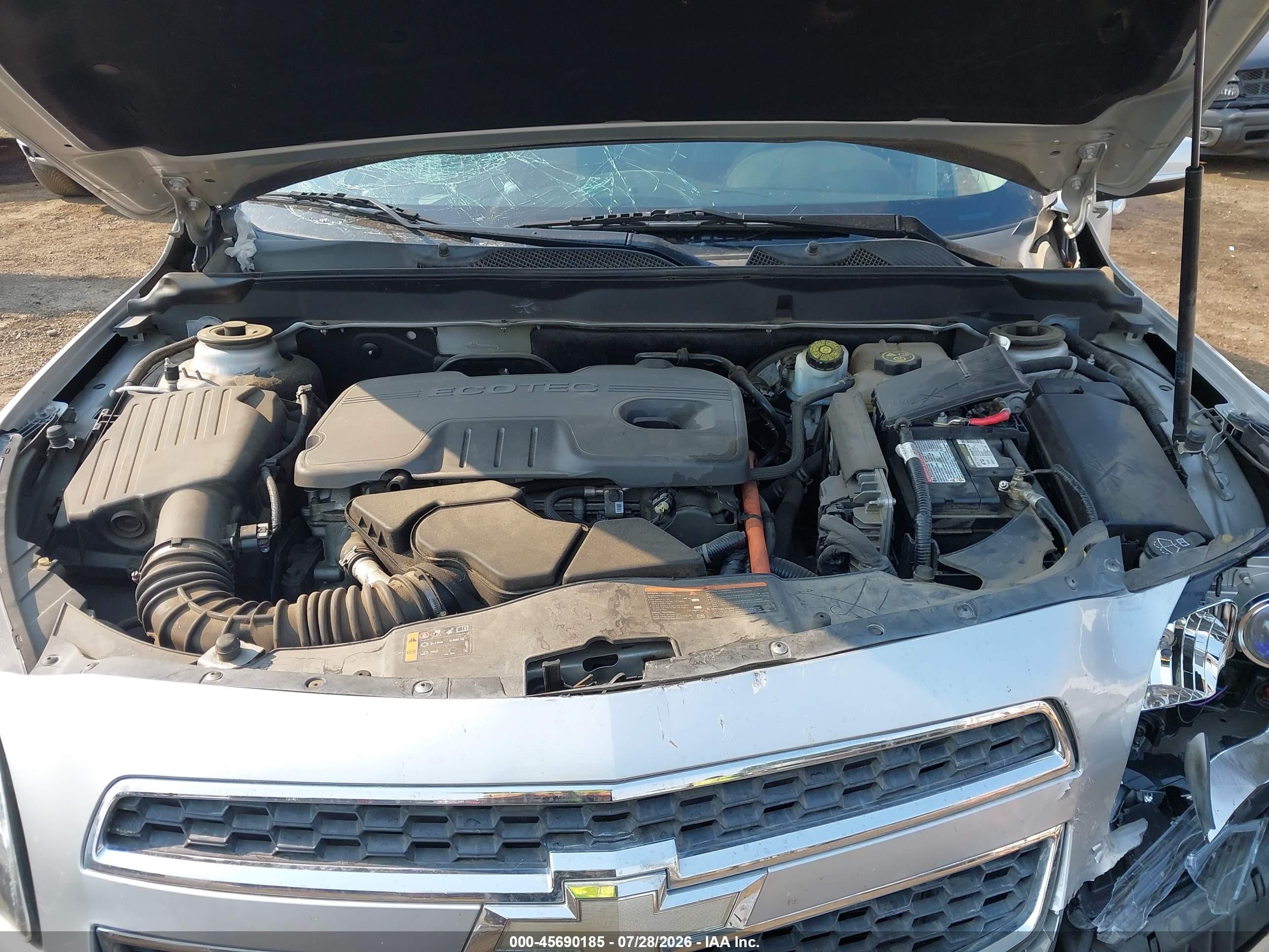 2013 Chevrolet Malibu Eco Silver vin: 1G11D5RR7DF105878