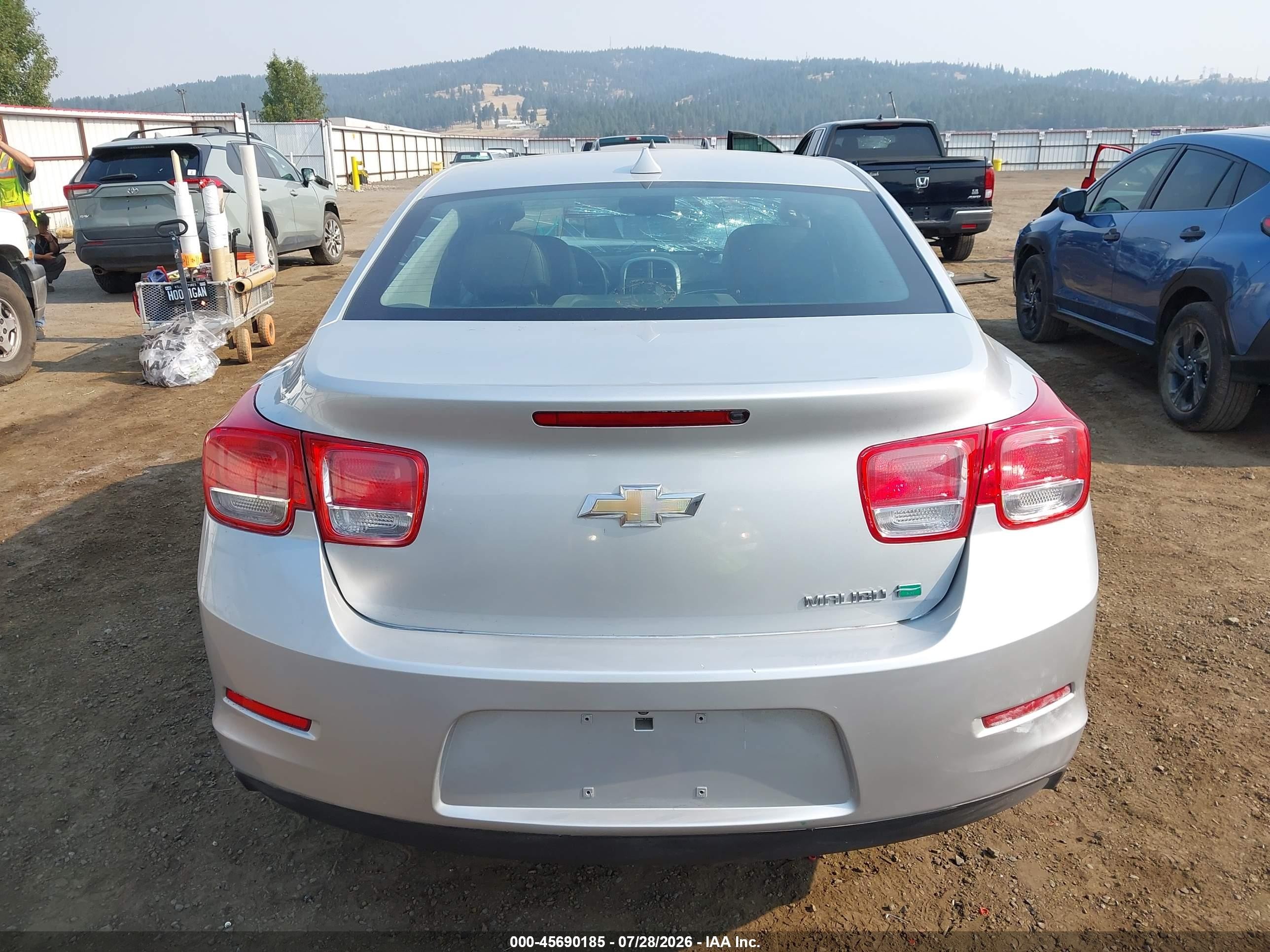 2013 Chevrolet Malibu Eco Silver vin: 1G11D5RR7DF105878