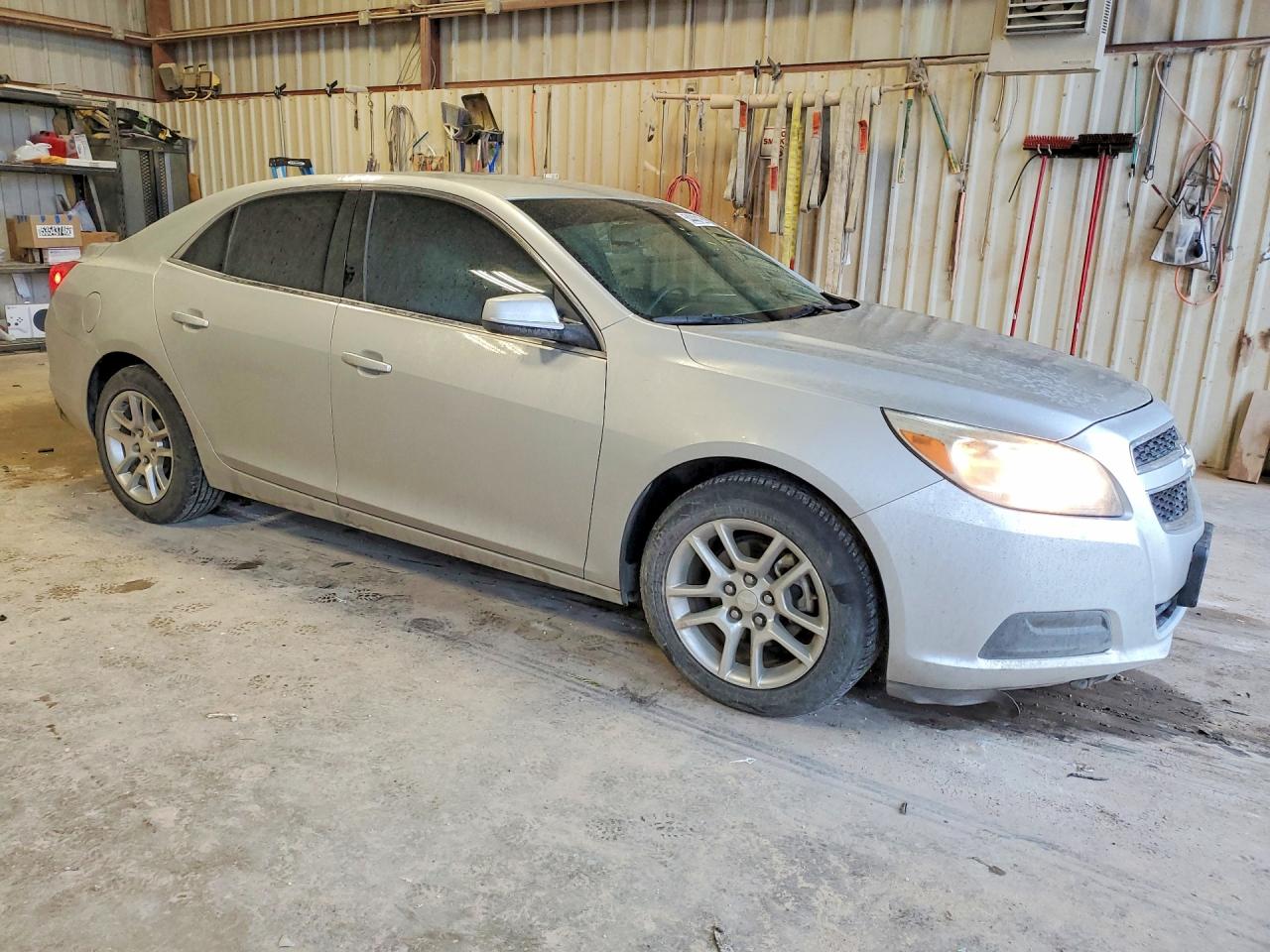 2013 Chevrolet Malibu 1lt Silver vin: 1G11D5RR7DF117772