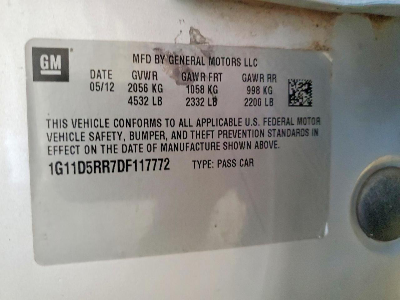 2013 Chevrolet Malibu 1lt Silver vin: 1G11D5RR7DF117772