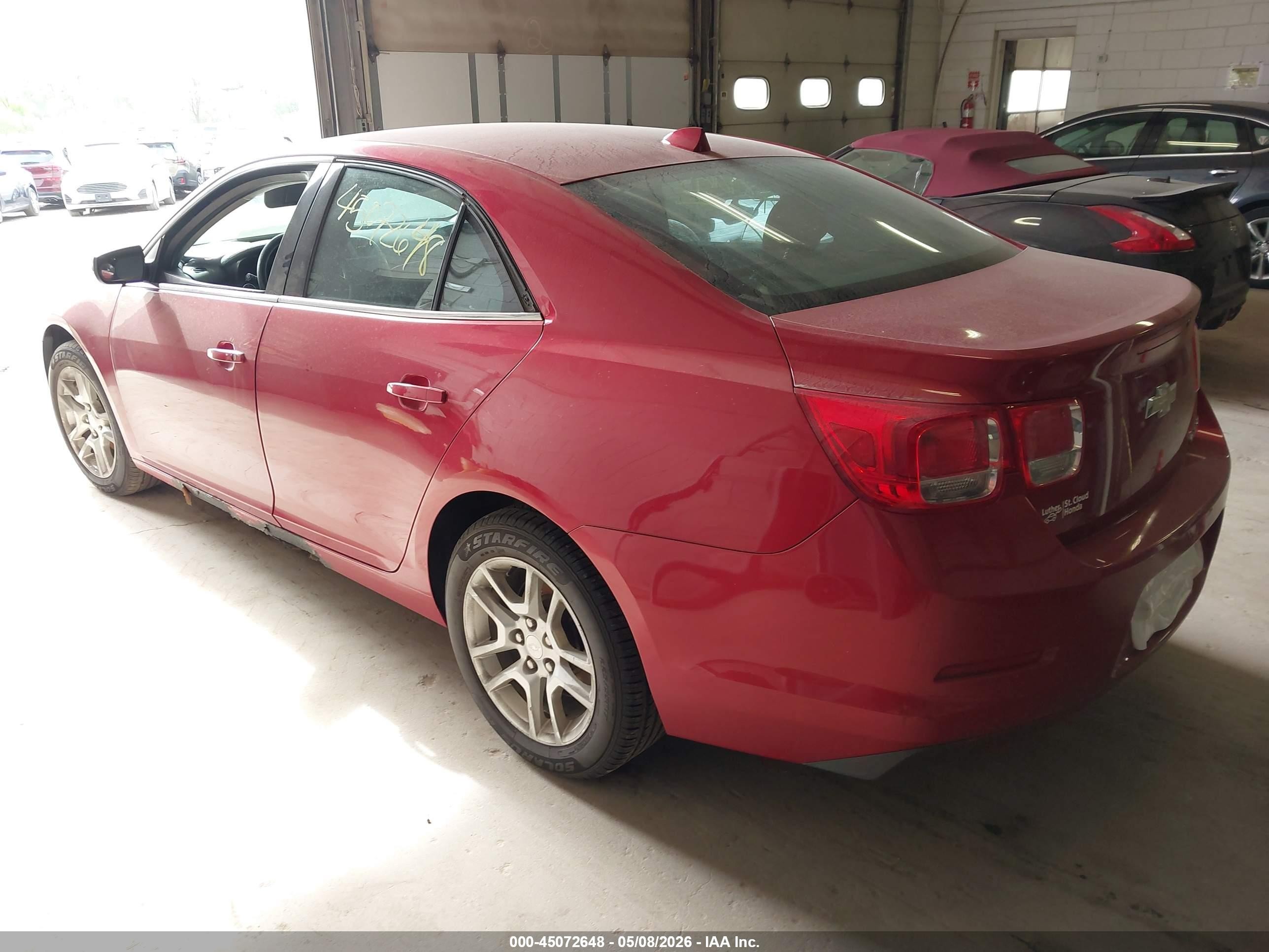 2013 Chevrolet Malibu Eco Red vin: 1G11D5RR8DF103105