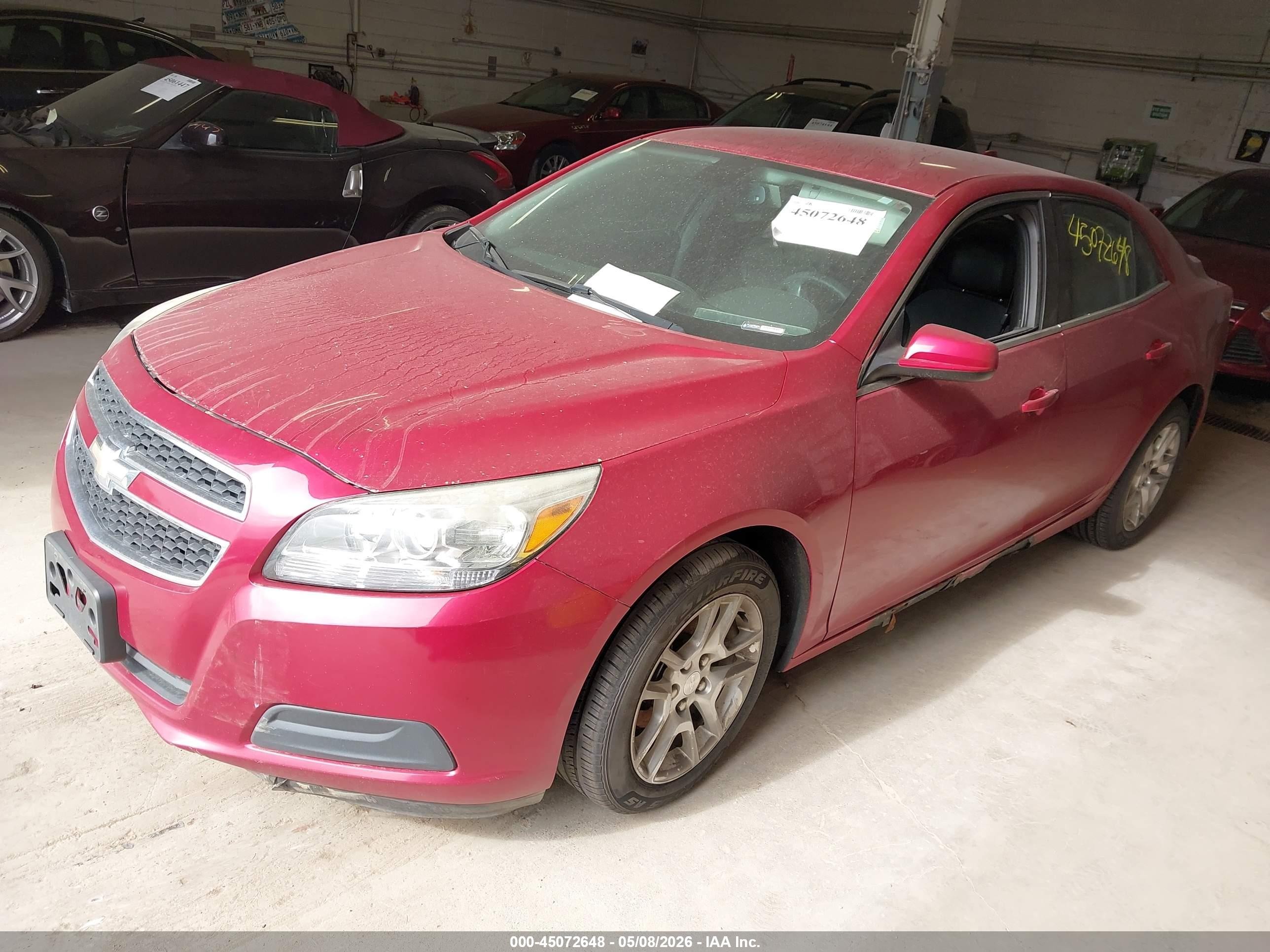 2013 Chevrolet Malibu Eco Red vin: 1G11D5RR8DF103105