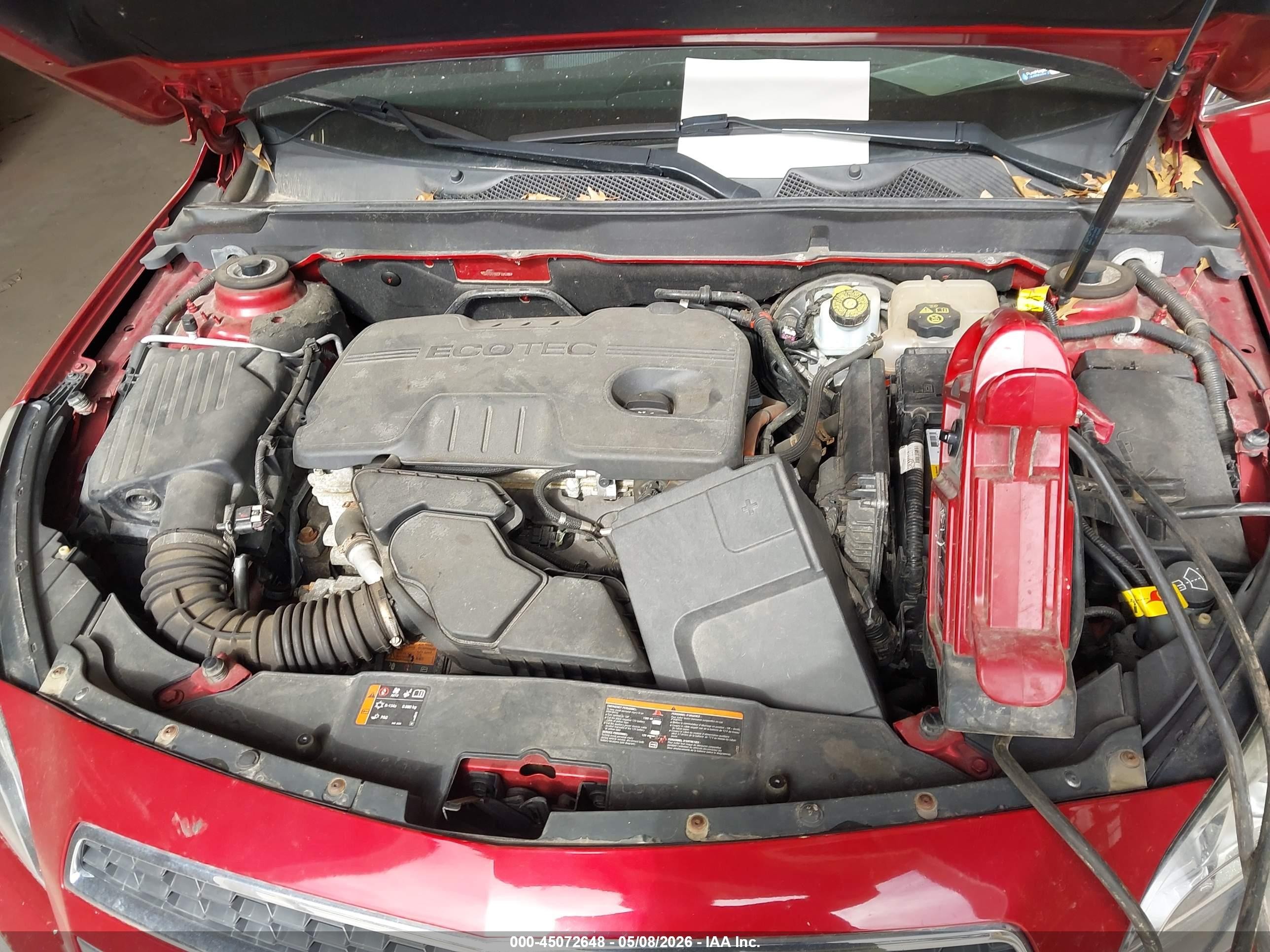 2013 Chevrolet Malibu Eco Red vin: 1G11D5RR8DF103105