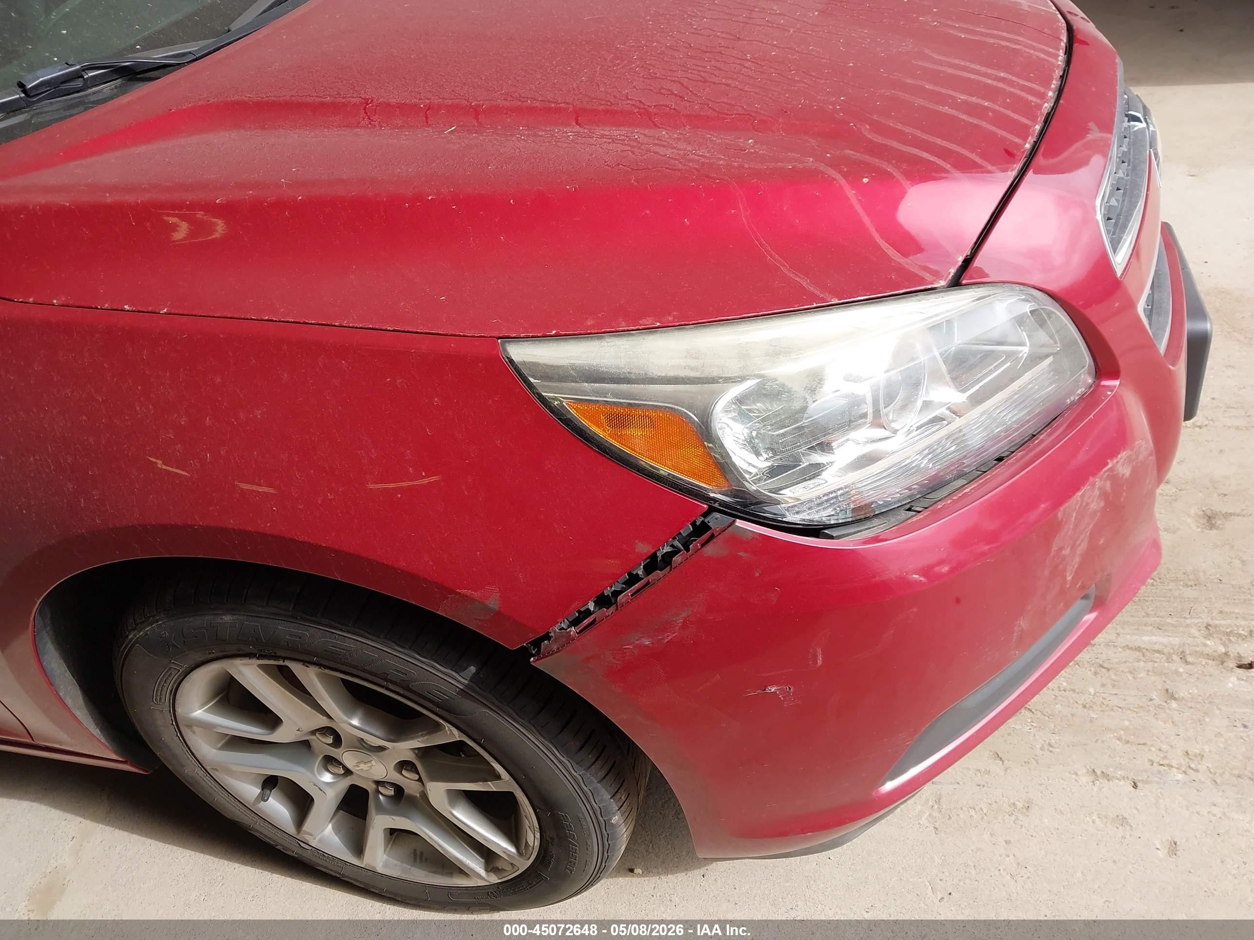 2013 Chevrolet Malibu Eco Red vin: 1G11D5RR8DF103105