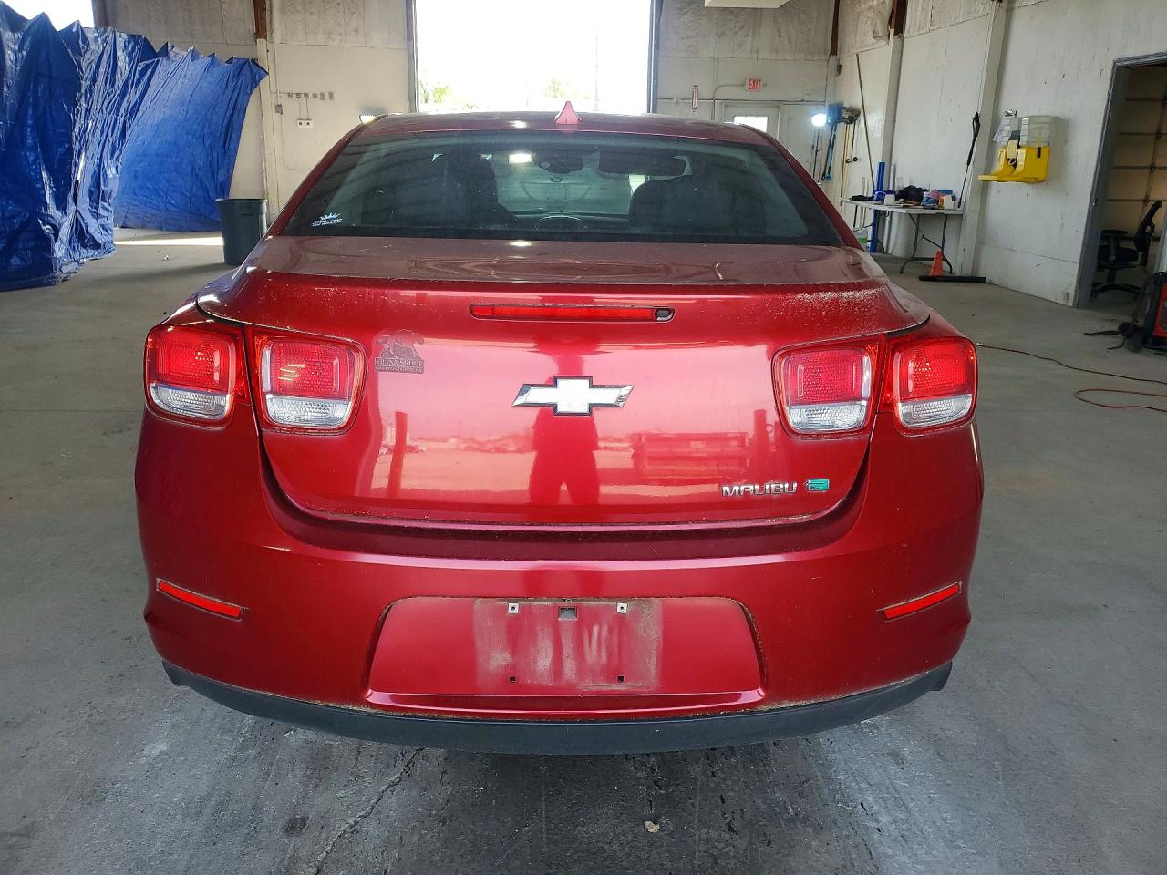 2013 Chevrolet Malibu 1lt Красный vin: 1G11D5RR8DF115304