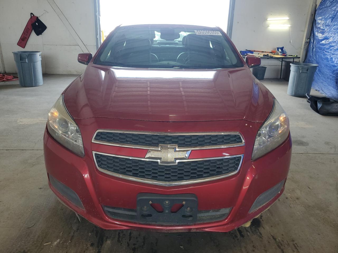 2013 Chevrolet Malibu 1lt Красный vin: 1G11D5RR8DF115304 Damage: Hood, Chipped, 4
