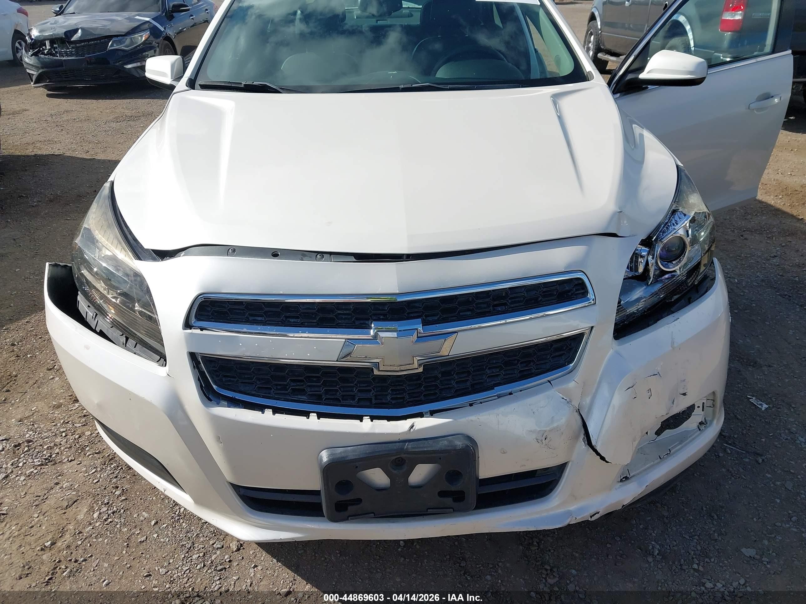 2013 Chevrolet Malibu Eco Белый vin: 1G11D5RR9DF112847