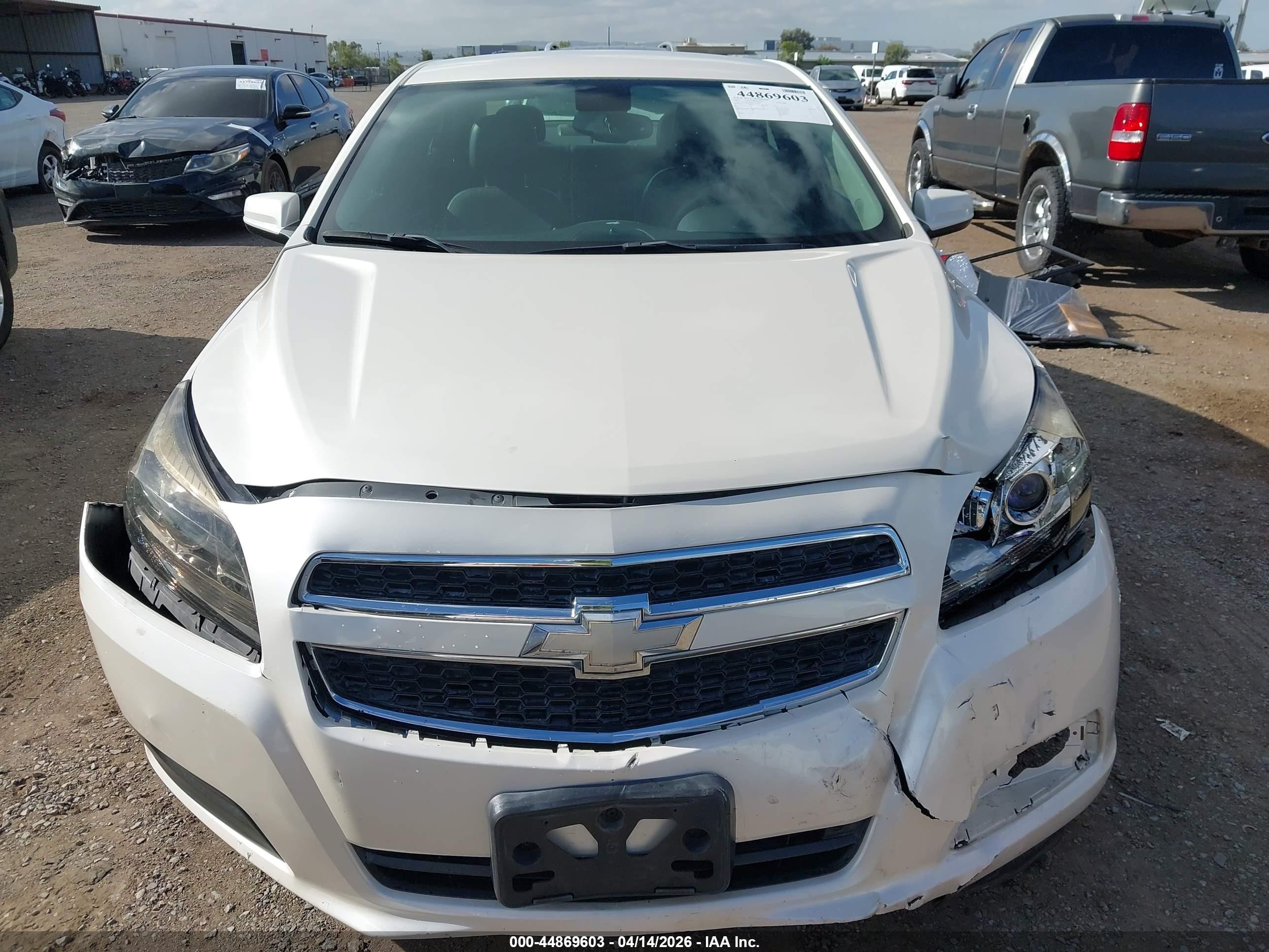 2013 Chevrolet Malibu Eco Белый vin: 1G11D5RR9DF112847