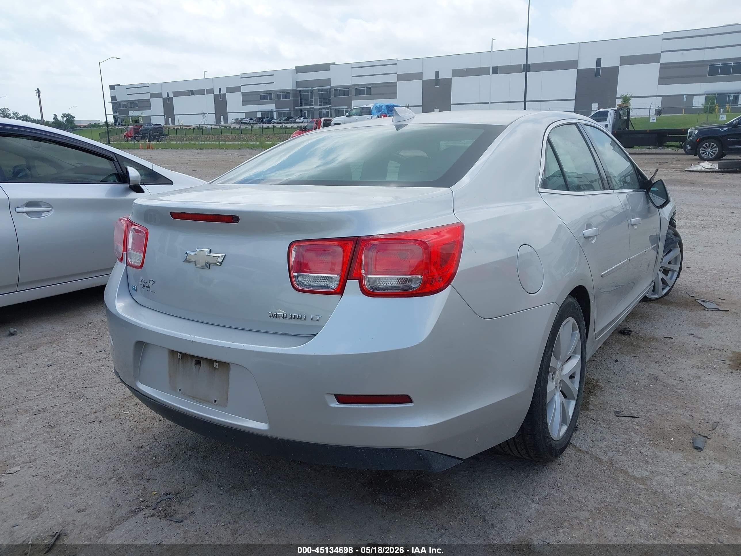 2015 Chevrolet Malibu 2lt Silver vin: 1G11D5SL0FF117542