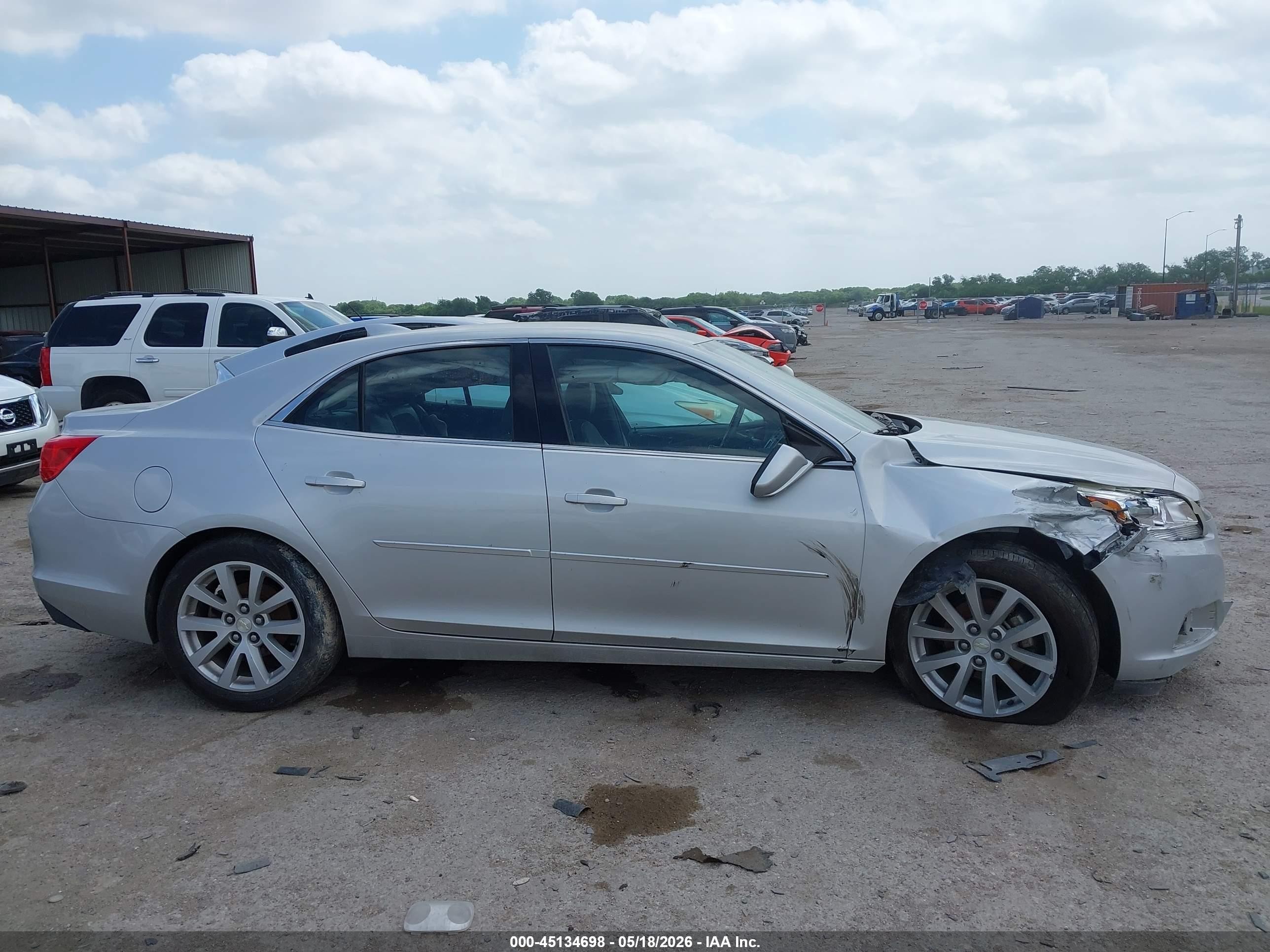 2015 Chevrolet Malibu 2lt Silver vin: 1G11D5SL0FF117542