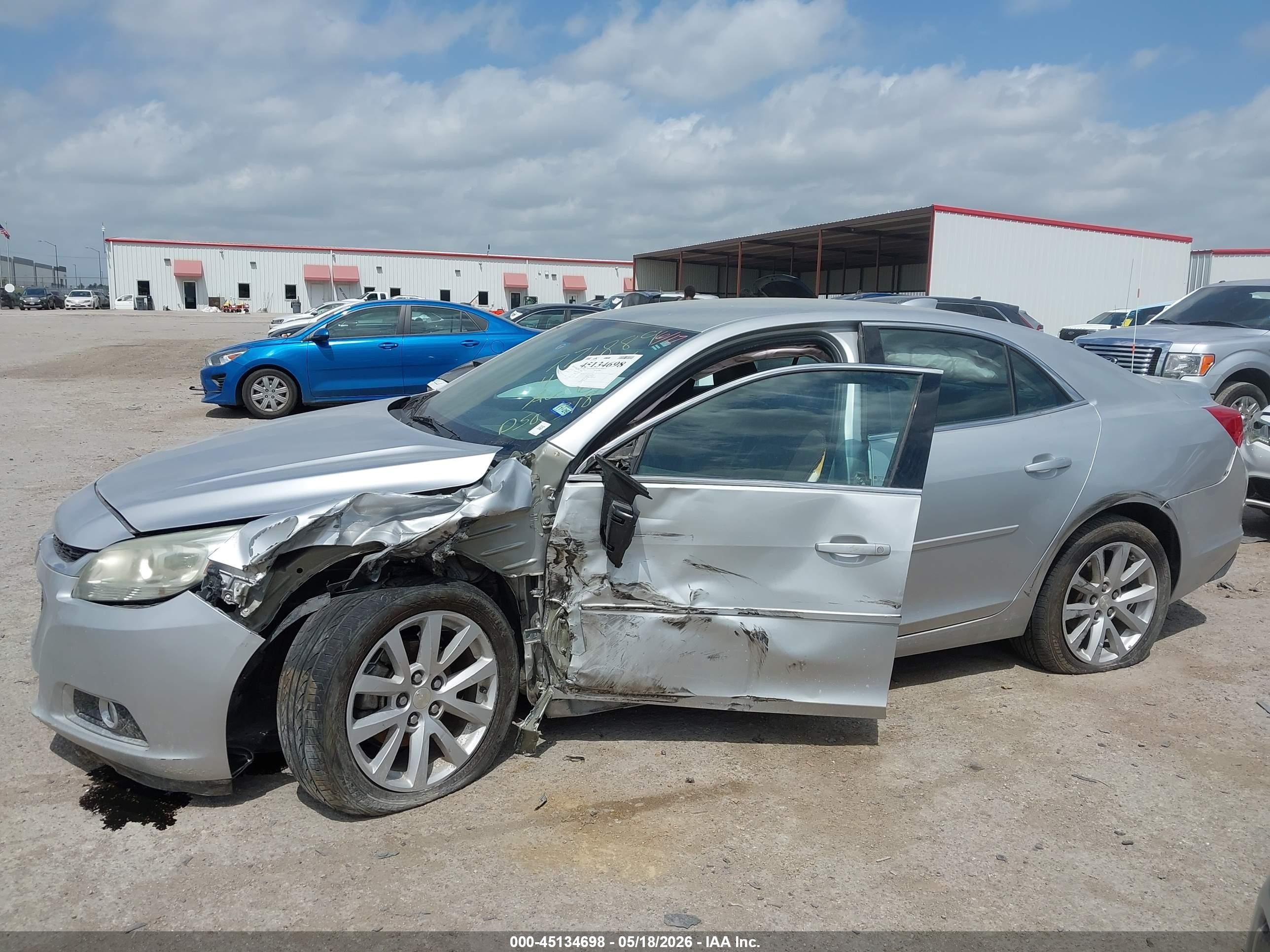 2015 Chevrolet Malibu 2lt Silver vin: 1G11D5SL0FF117542