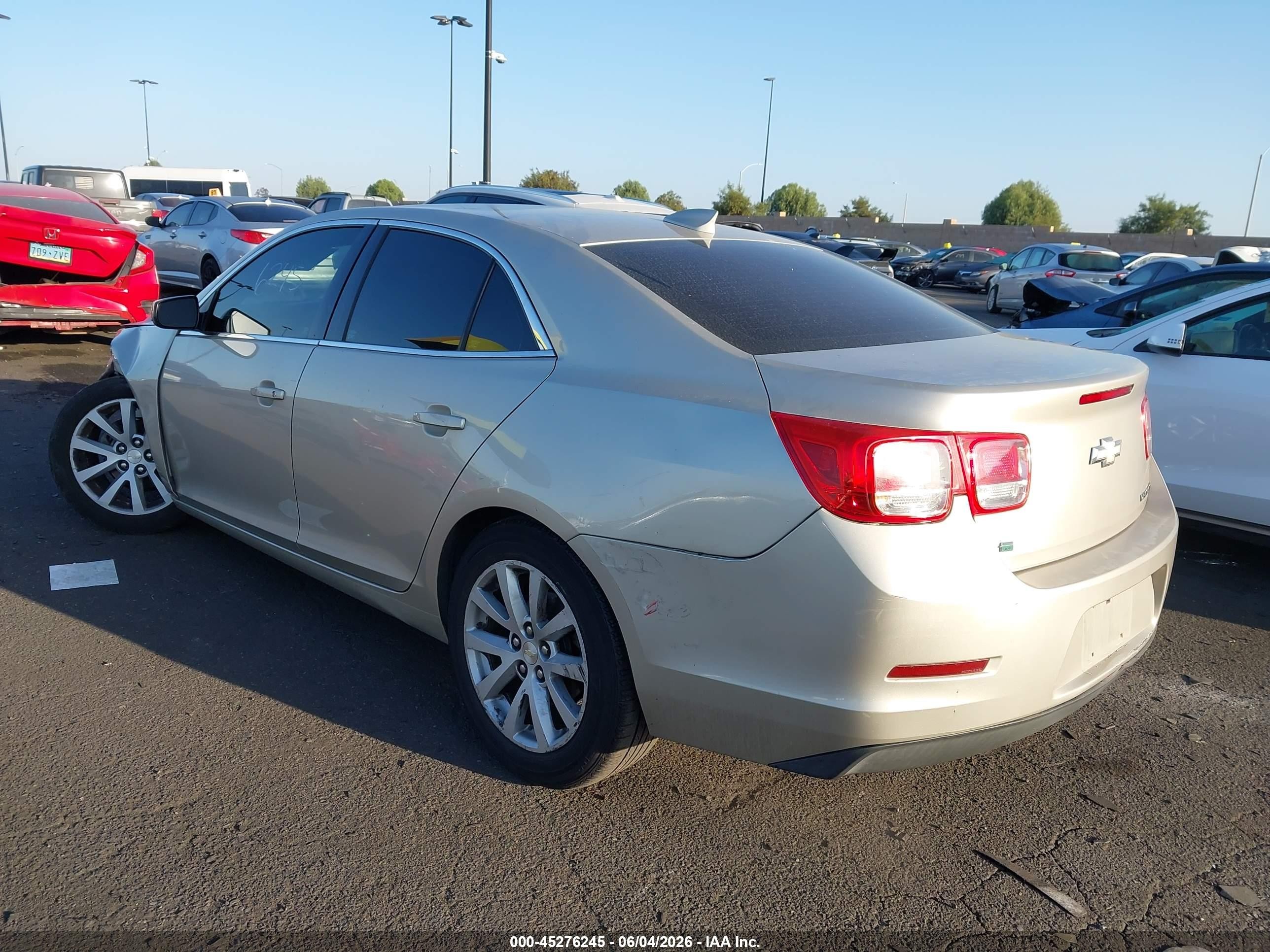2015 Chevrolet Malibu 2lt Silver vin: 1G11D5SL0FF153697